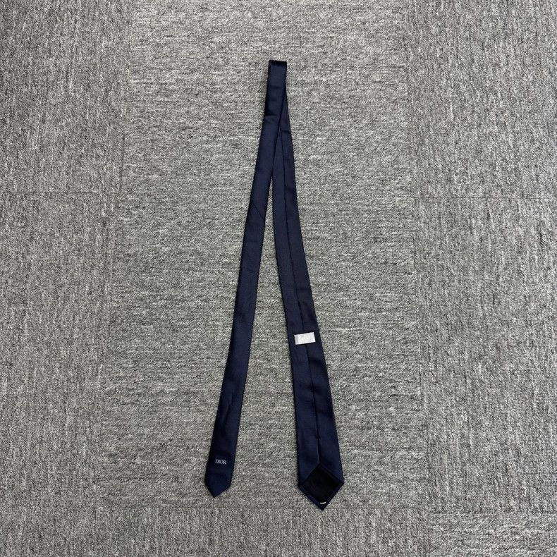 Dior Dior Erl flash powder embroidery tie Size ONE SIZE - 2 Thumbnail