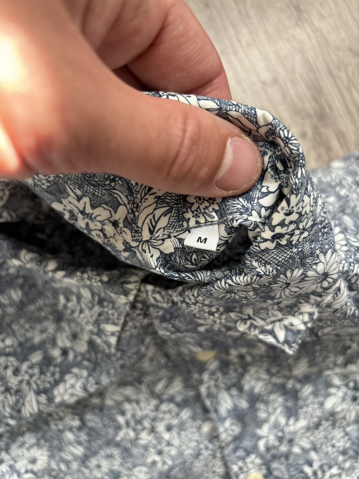 Albam Albam Floral Short Sleeve Shirt Size US M / EU 48-50 / 2 - 7 Thumbnail