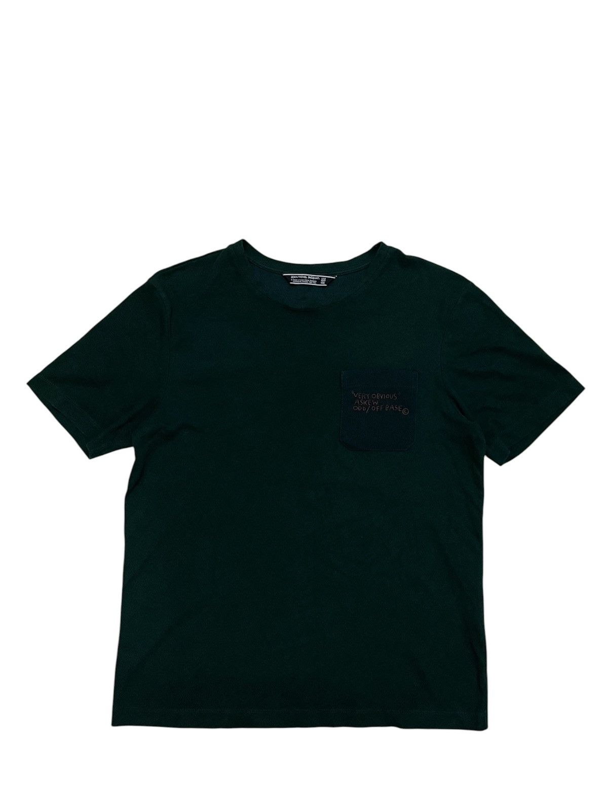 Jean-Michel Basquiat Jean-Michel Basquiat “Very Obvious” Embroidered Pocket Tee Size US L / EU 52-54 / 3 - 1 Thumbnail