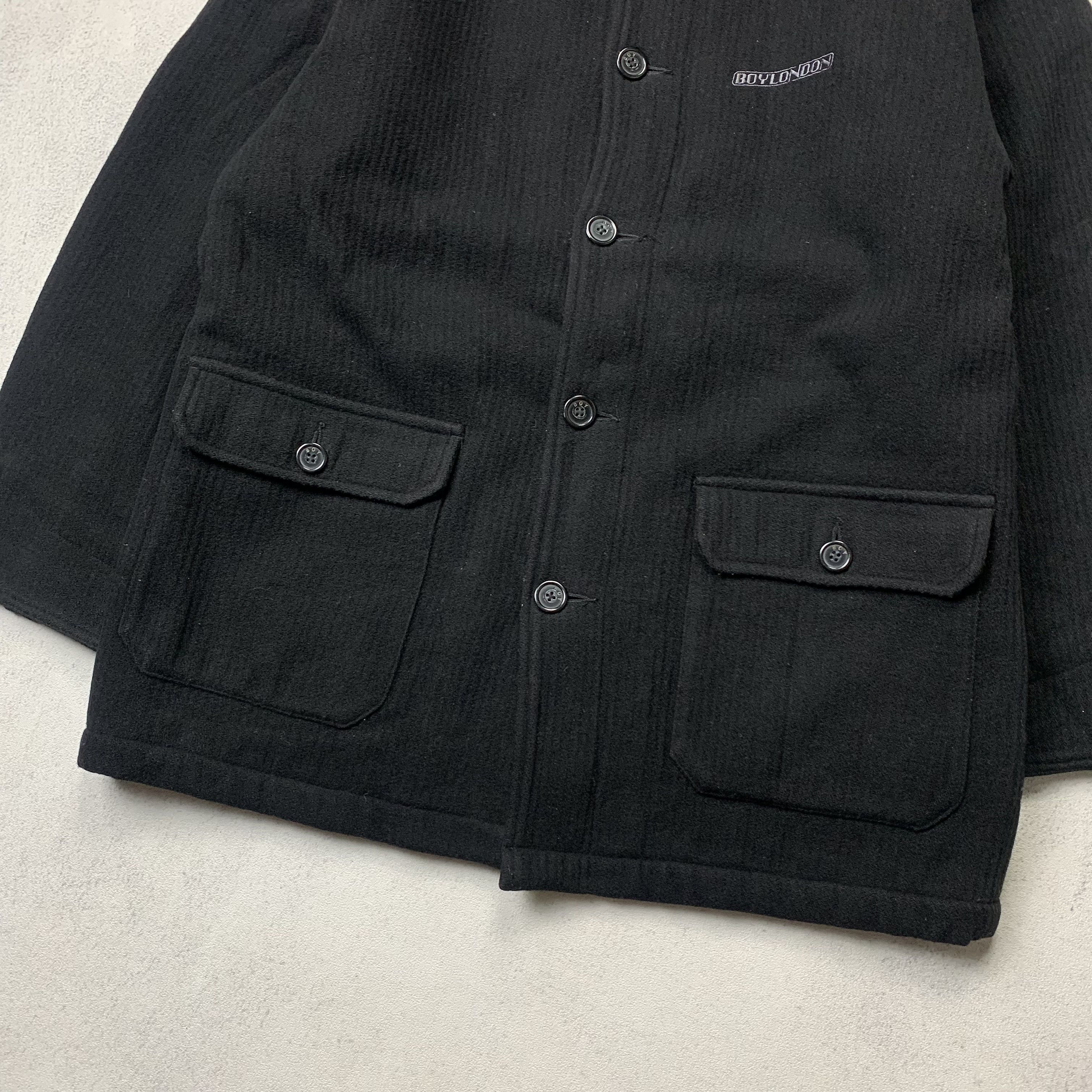 Boy London Vintage Boy London Wool Chore Jacket Coat Size US L / EU 52-54 / 3 - 5 Thumbnail