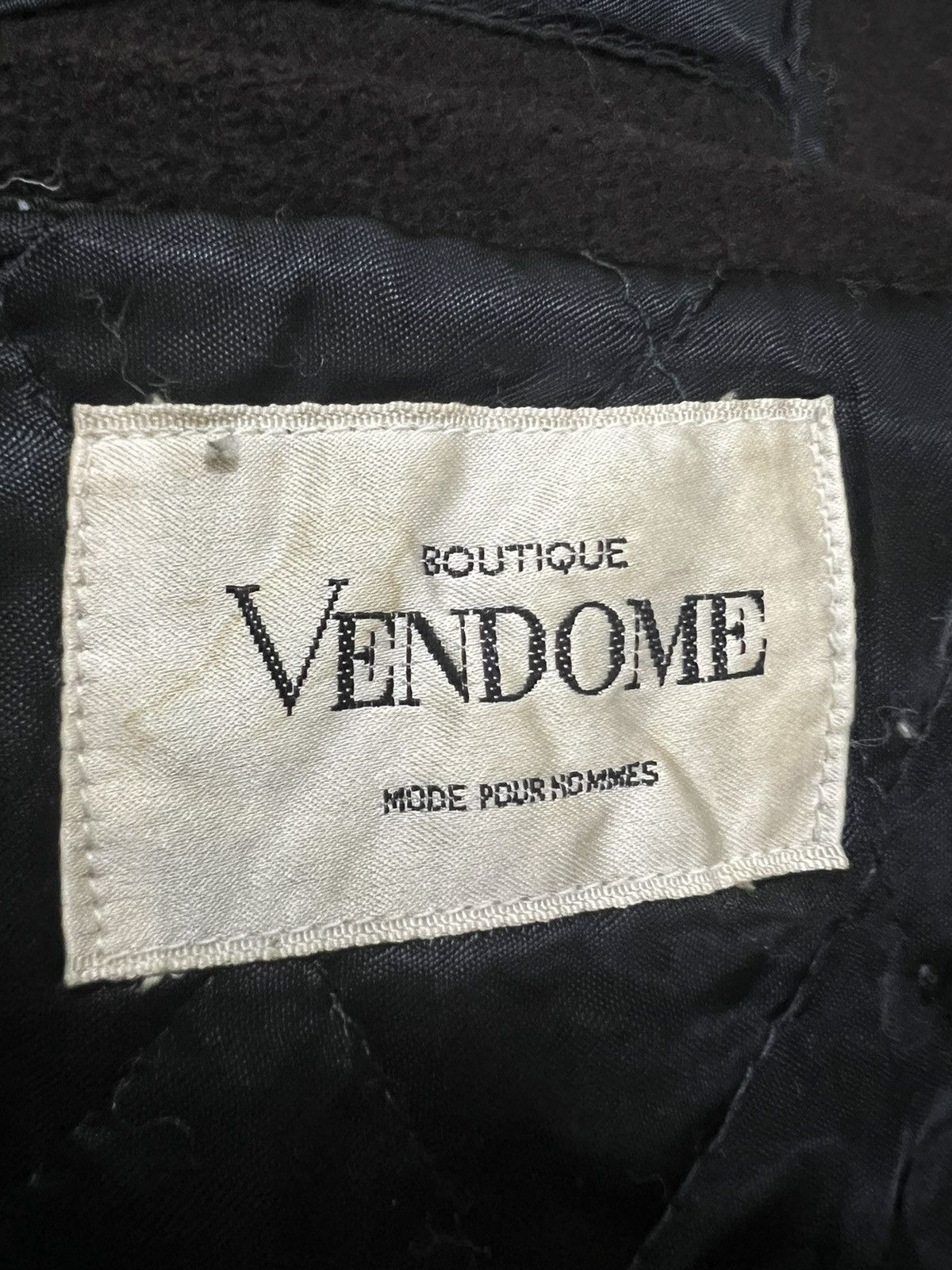 Leather Big Logo VENDOME RACING (GJ 36) Size US XL / EU 56 / 4 - 3 Thumbnail
