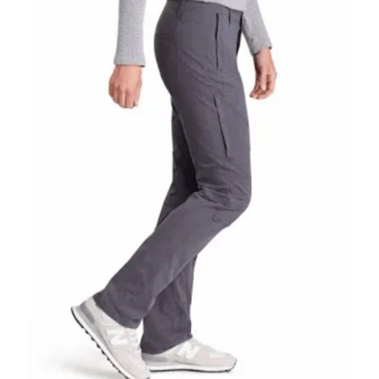 Vintage Kuhl Spire Roll Up Pants Zip Pockets Hiking size 8 REG style 6279 Women Gray Chino Outdoors Size 30" / US 8 / IT 44 - 2 Thumbnail