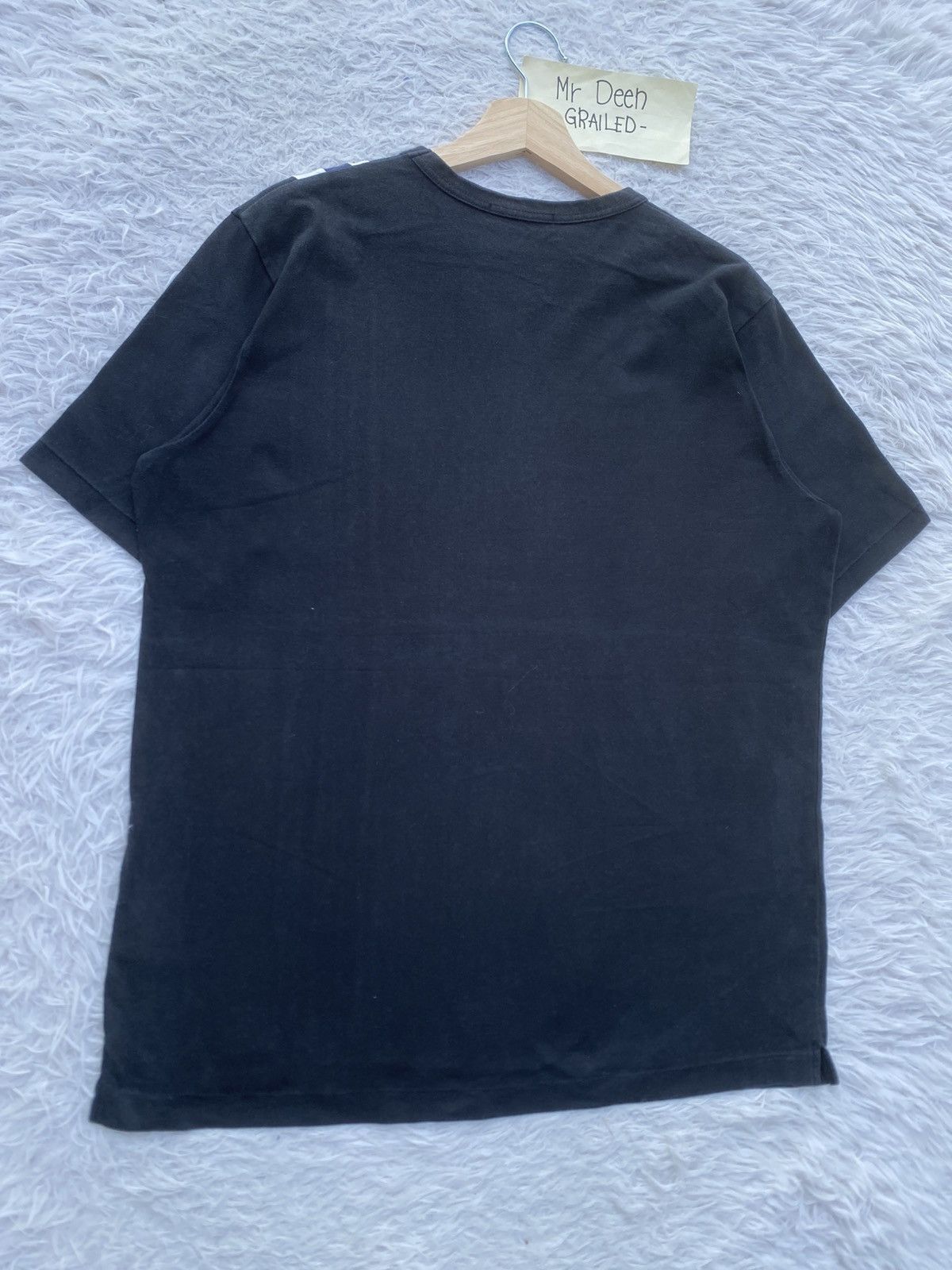 Yohji Yamamoto Vintage 80's - 90's Y's for Men Three Stripes T-Shirts Size US M / EU 48-50 / 2 - 17 Thumbnail