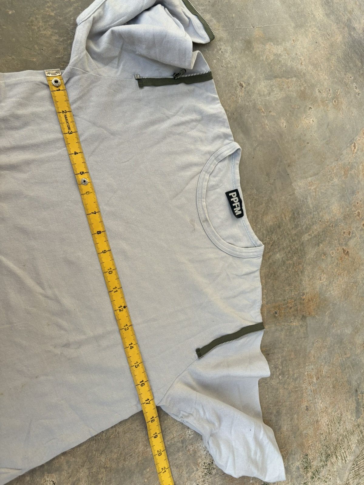 PPFM Y2k PPFM hand zipper Tshirt Size US M / EU 48-50 / 2 - 8 Thumbnail