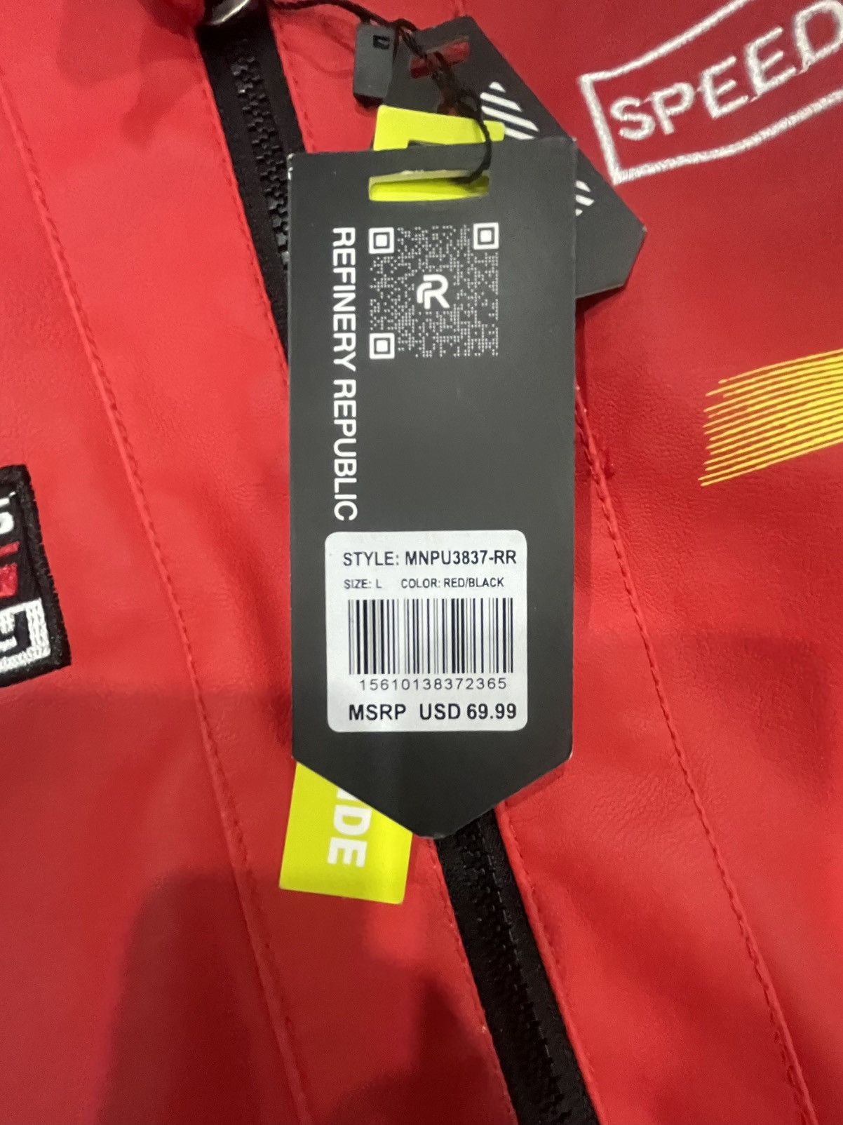 Other Refinery Republic Racer Leather Red Jacket Size US M / EU 48-50 / 2 - 4 Thumbnail