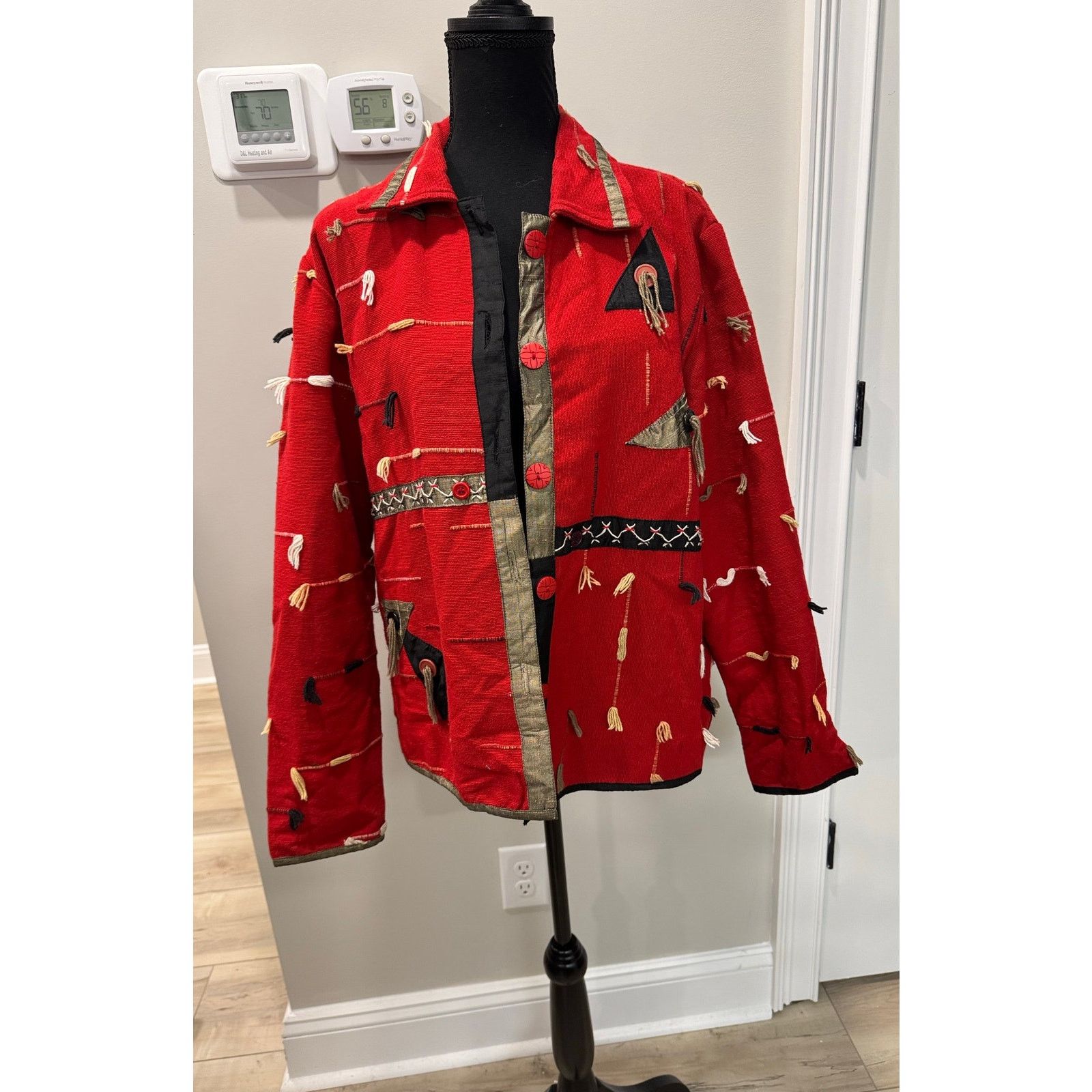 Orvis Vintage Orvis Shacket Southwestern Jacket Boho - Large Size L / US 10 / IT 46 - 1 Thumbnail