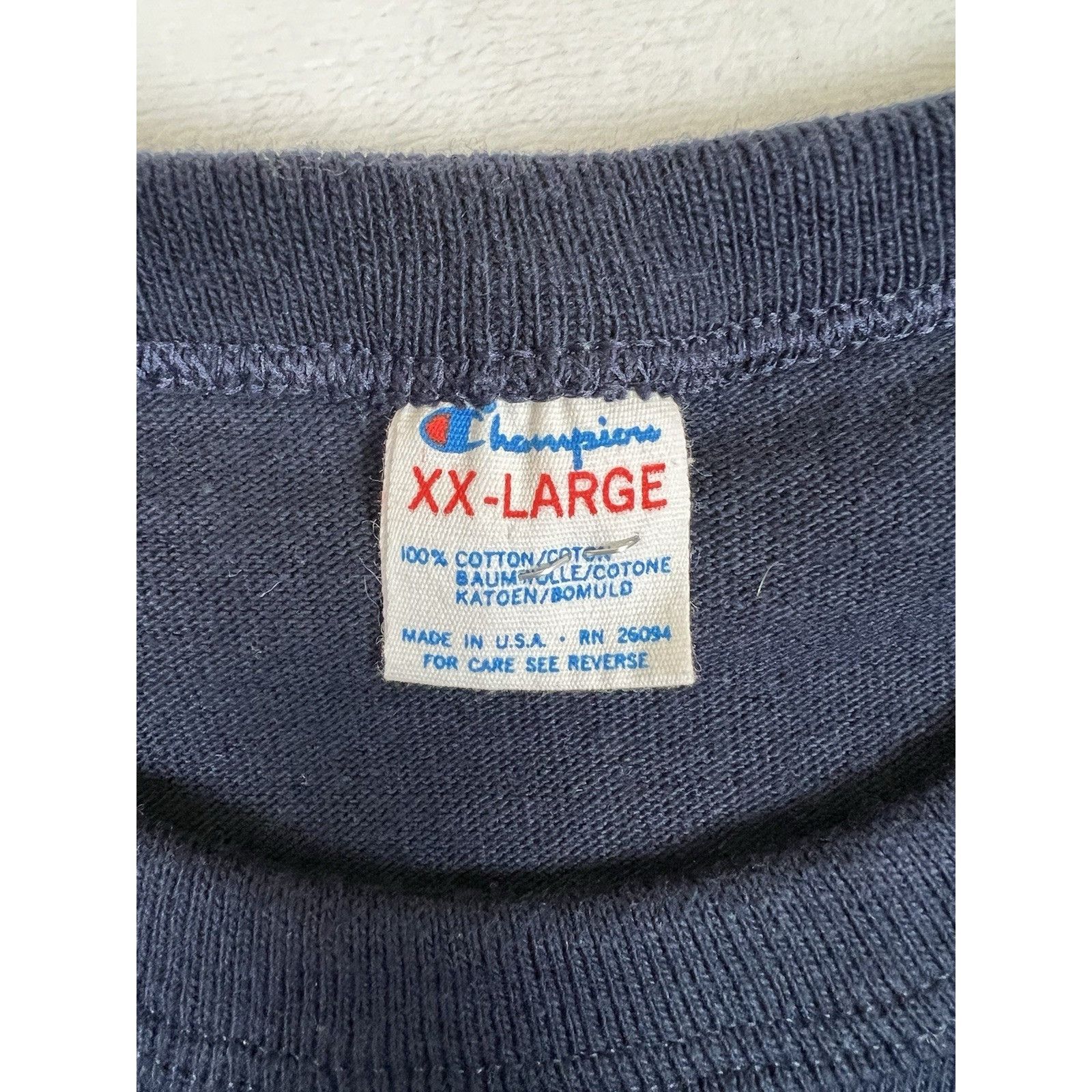 Champion Vintage Merced College Blue Devils Basketball Champions T-Sh Size US XXL / EU 58 / 5 - 3 Thumbnail
