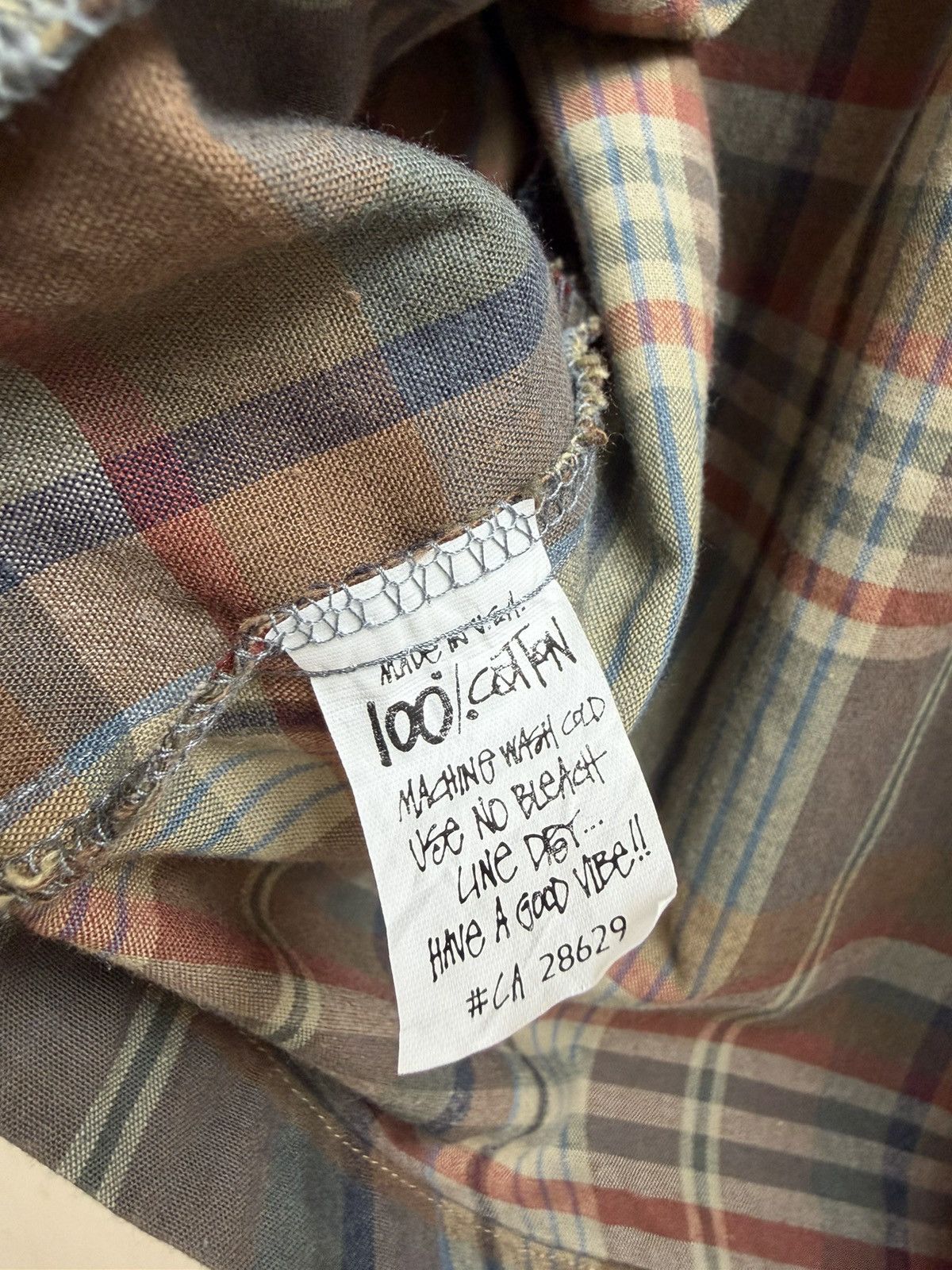 Stussy Vintage Stussy Madras Plaid Zip Jacket Size S / US 4 / IT 40 - 7 Thumbnail