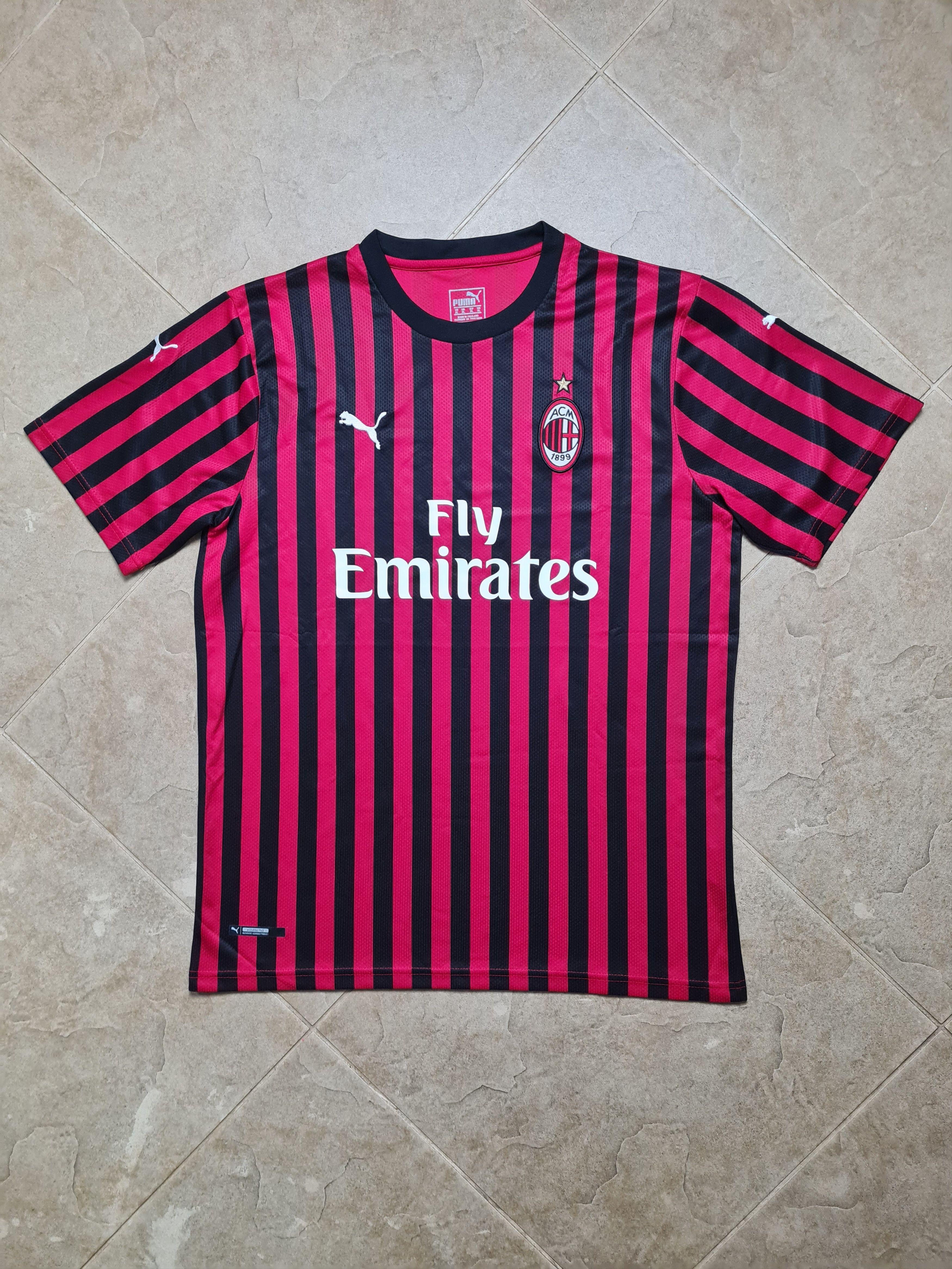 Puma MILAN 2019-2020 HOME FOOTBALL SHIRT PUMA 754419-06 Size US XL / EU 56 / 4 - 1 Thumbnail
