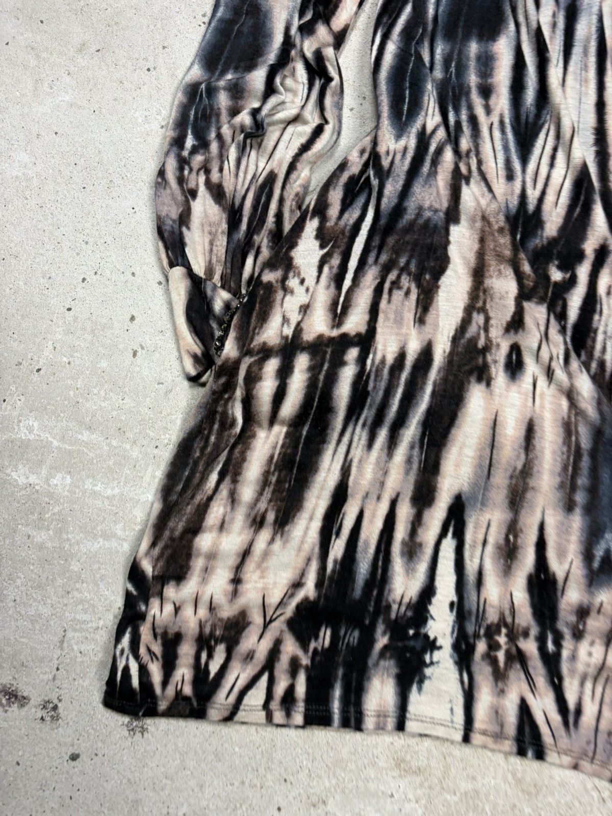 Roberto Cavalli Vintage Roberto Cavalli Animal Print Asymmetrical Dress Size S / US 4 / IT 40 - 14 Thumbnail