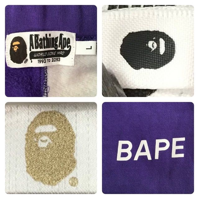 Bape BAPE STA MIX LOGO sweat pants a bathing ape ★size L Size US 34 / EU 50 - 8 Thumbnail