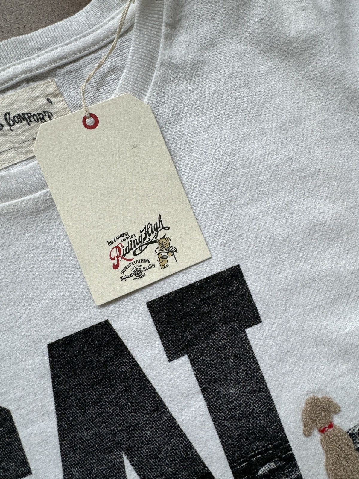 RIDING HIGH Riding High Japan Made California Dog Motif Mens T shirt Size US M / EU 48-50 / 2 - 8 Thumbnail