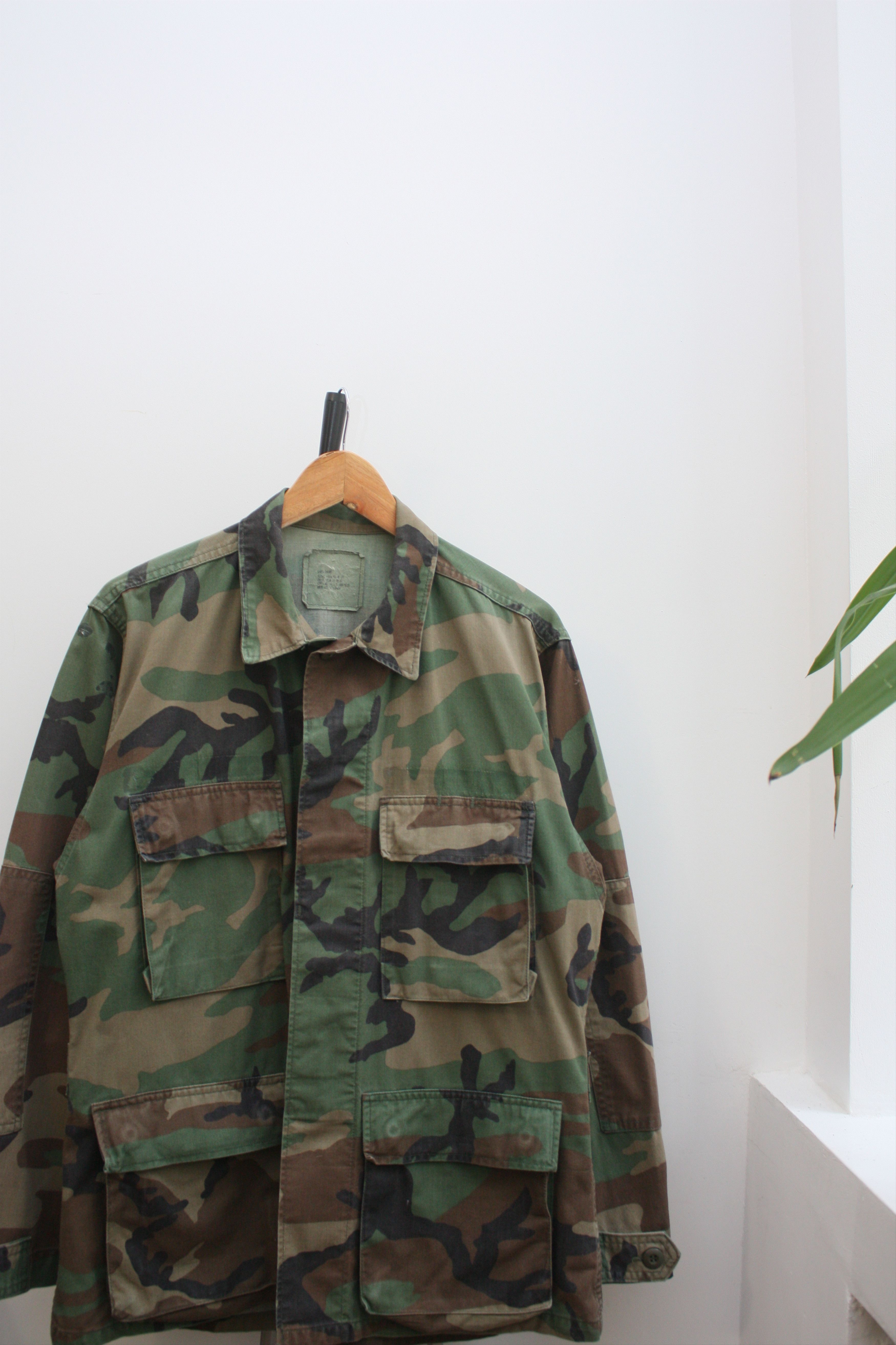Other U.S. Army Woodland Vintage Combat Jacket Size US S / EU 44-46 / 1 - 2 Thumbnail
