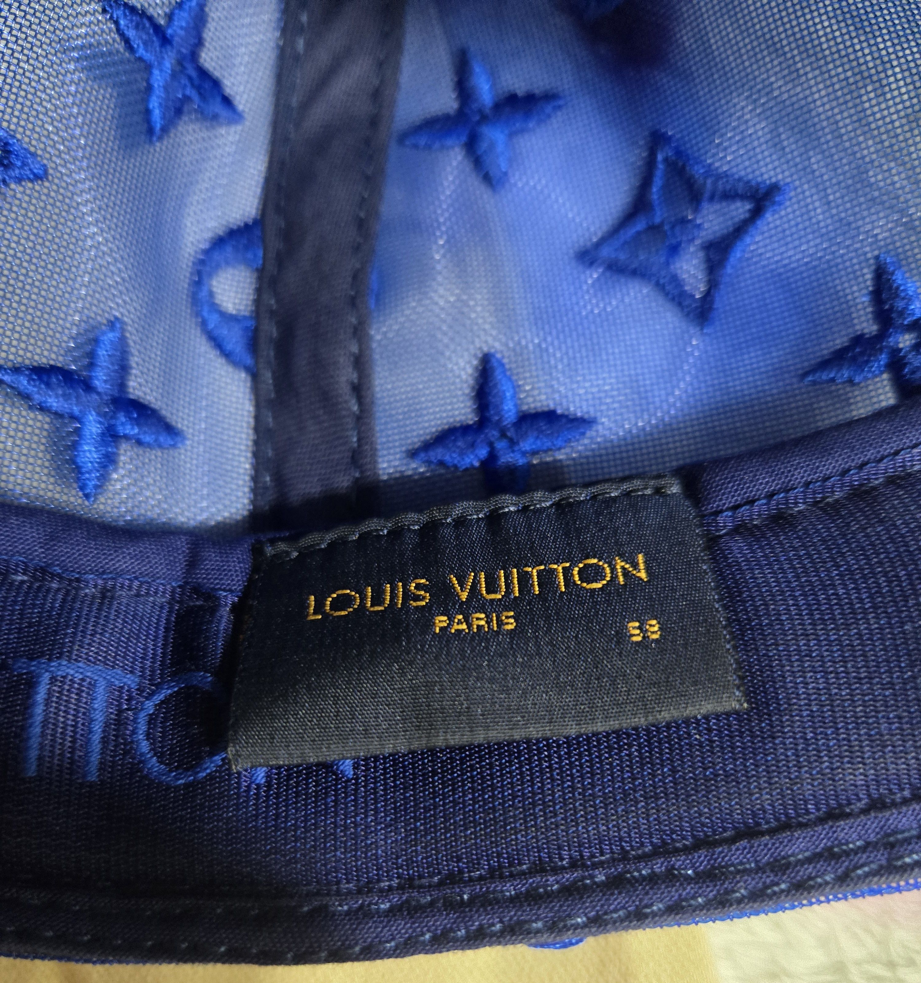 Louis Vuitton Louis Vuitton mesh hat Size ONE SIZE - 6 Thumbnail