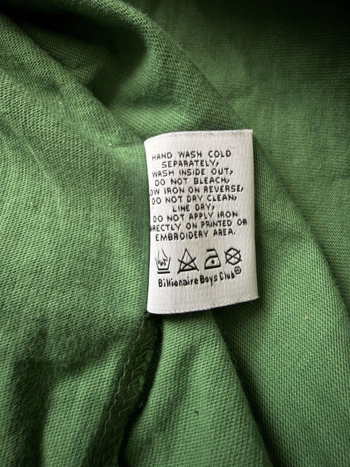 Billionaire Boys Club Billionaire Boys Club (BBC) Green Long Sleeve Graphic Tee Size US XL / EU 56 / 4 - 4 Thumbnail
