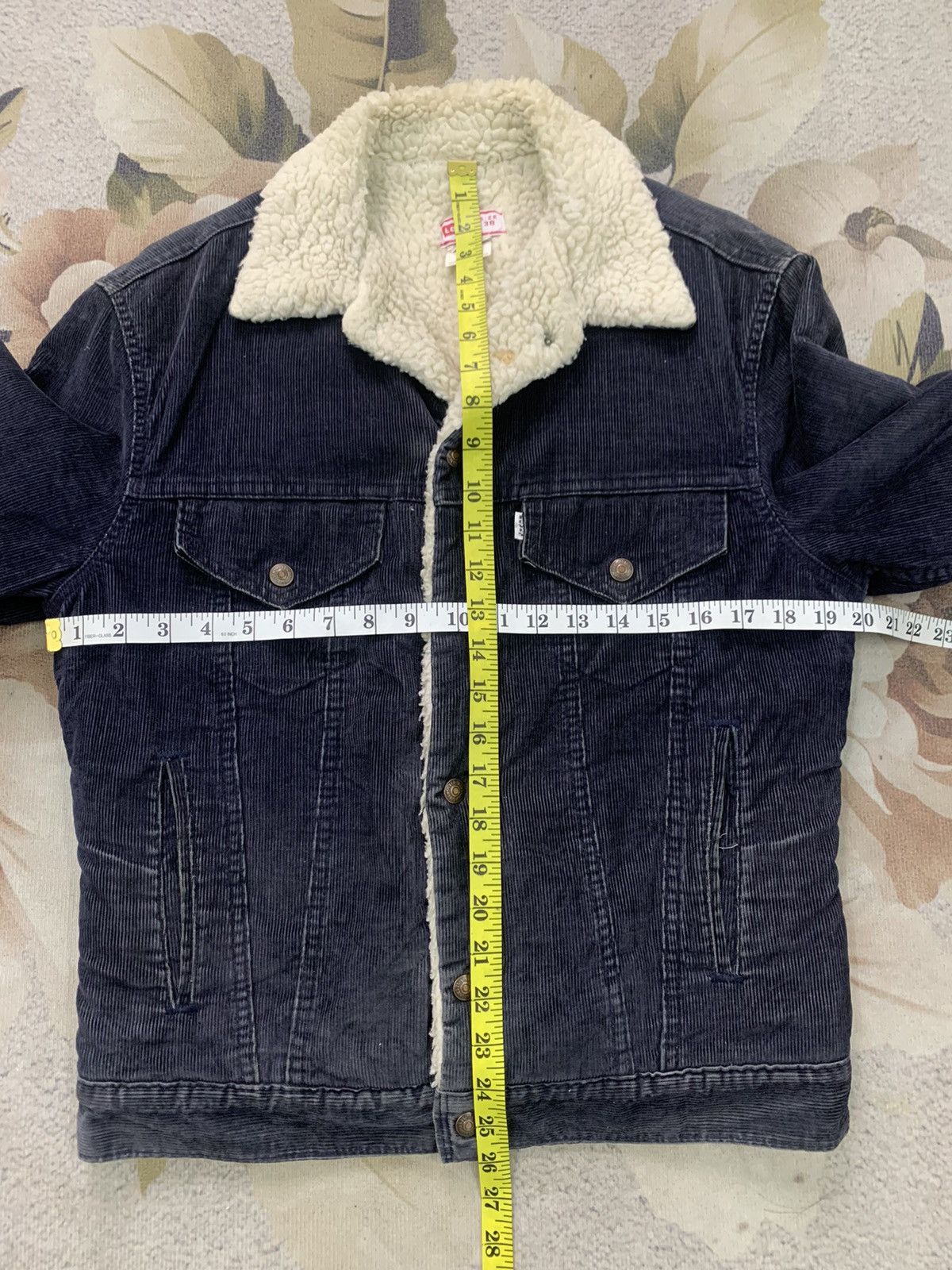 Levi's Vtg Levis Corduroi Sherpa Jacket Made in Usa Size US M / EU 48-50 / 2 - 14 Thumbnail