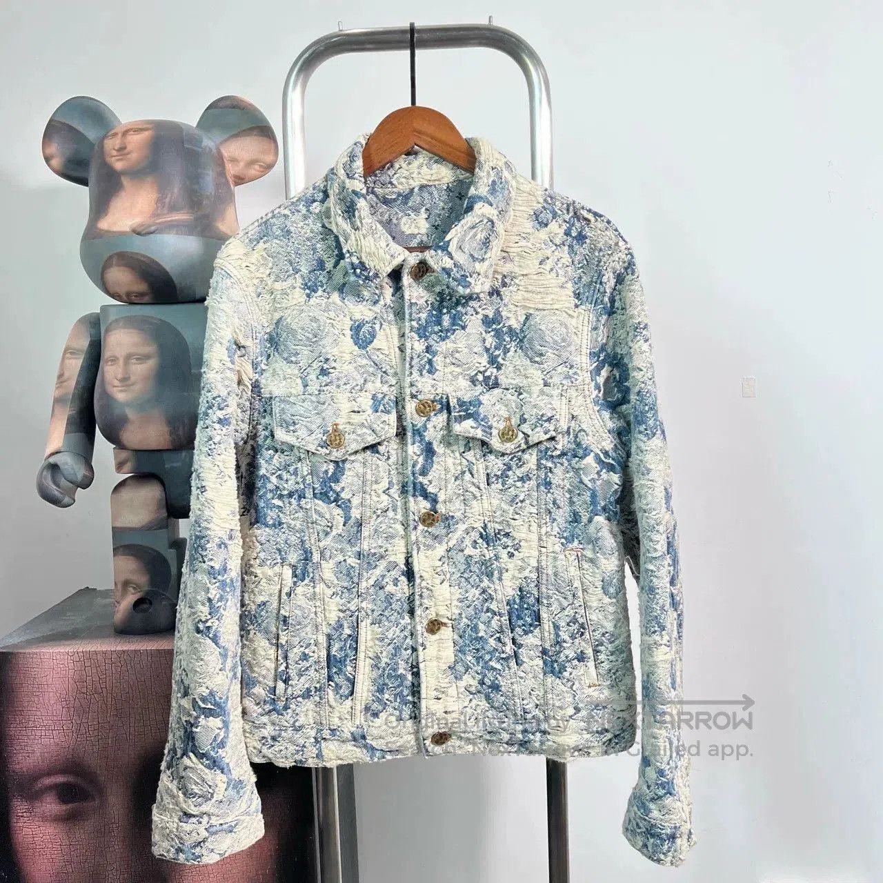 Louis Vuitton Louis Vuitton Distressed Denim Jacket. Size US S / EU 44-46 / 1 - 1 Thumbnail