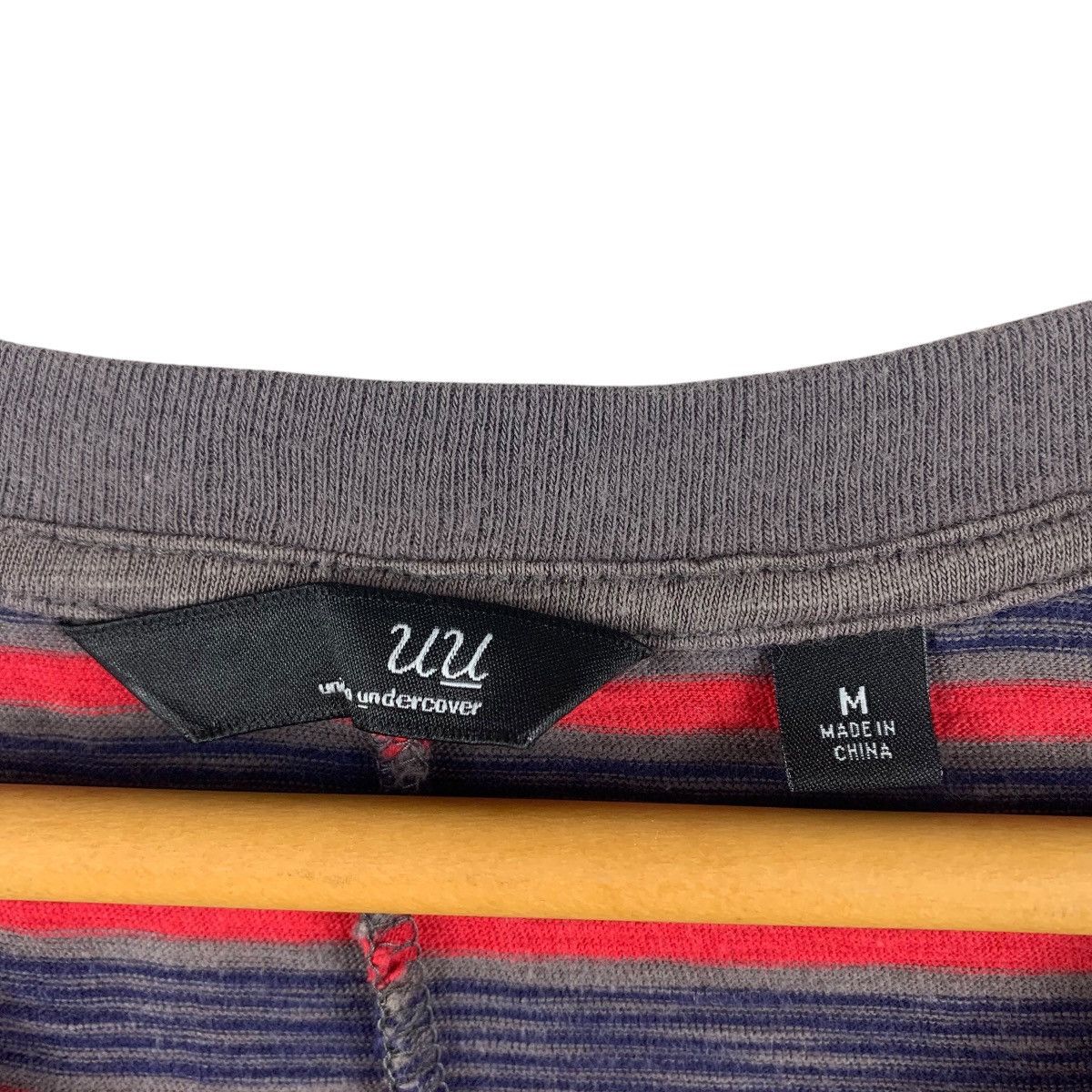 Japanese Brand × Undercover × Uniqlo UNIQLO X UNDERCOVER stripe tee Size US M / EU 48-50 / 2 - 3 Thumbnail