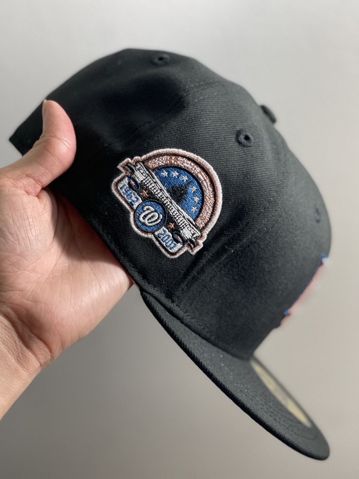 Hat Club × MLB × New Era 7 1/8 Hat Club Exclusive “Crossover” Washington Nationals Size ONE SIZE - 3 Thumbnail
