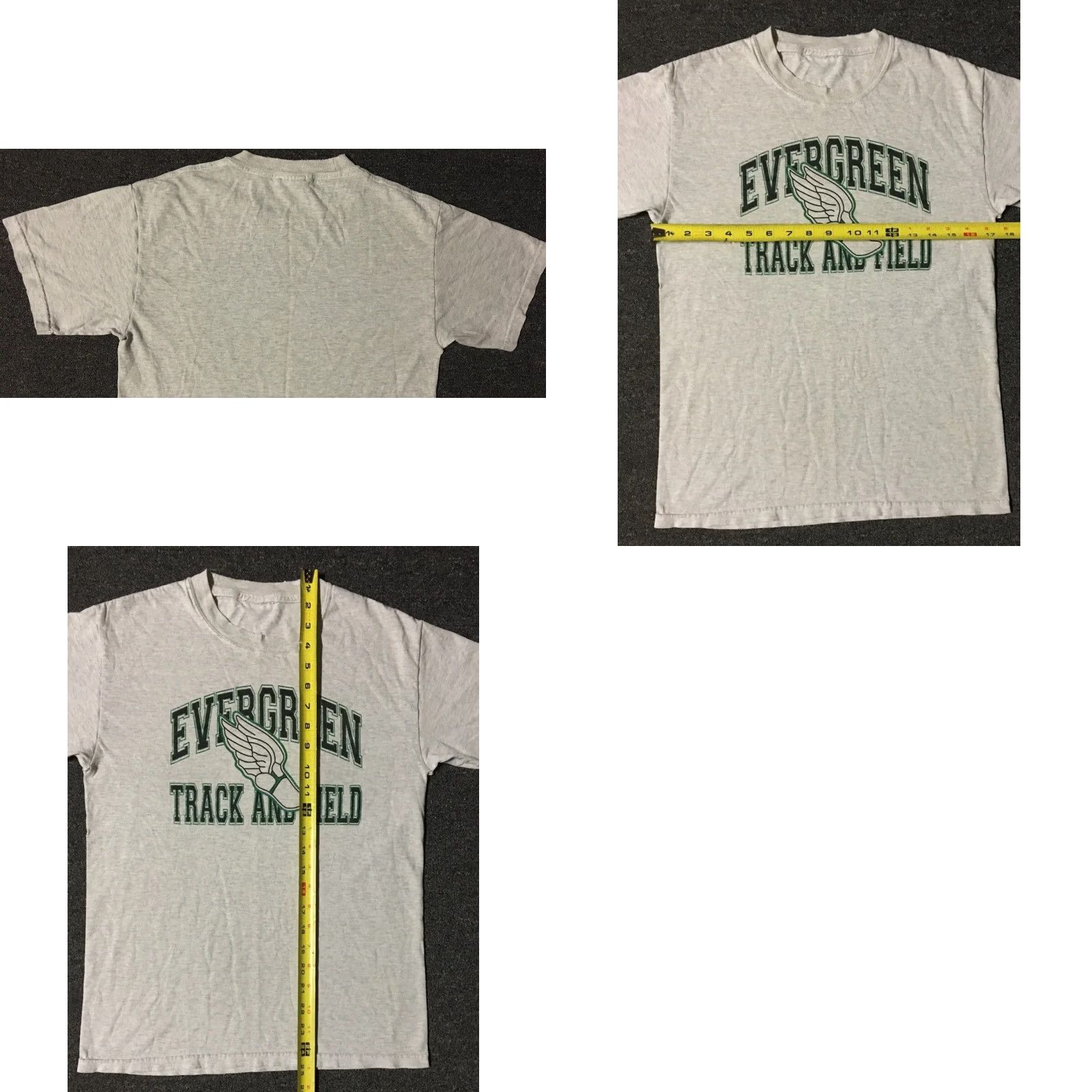 Evergreen VINTAGE Evergreen Track Shirt Men S Gray 90s Punk Grunge Winged Foot College School PE T-Shirt Size S America USA Nike? Size US S / EU 44-46 / 1 - 8 Thumbnail