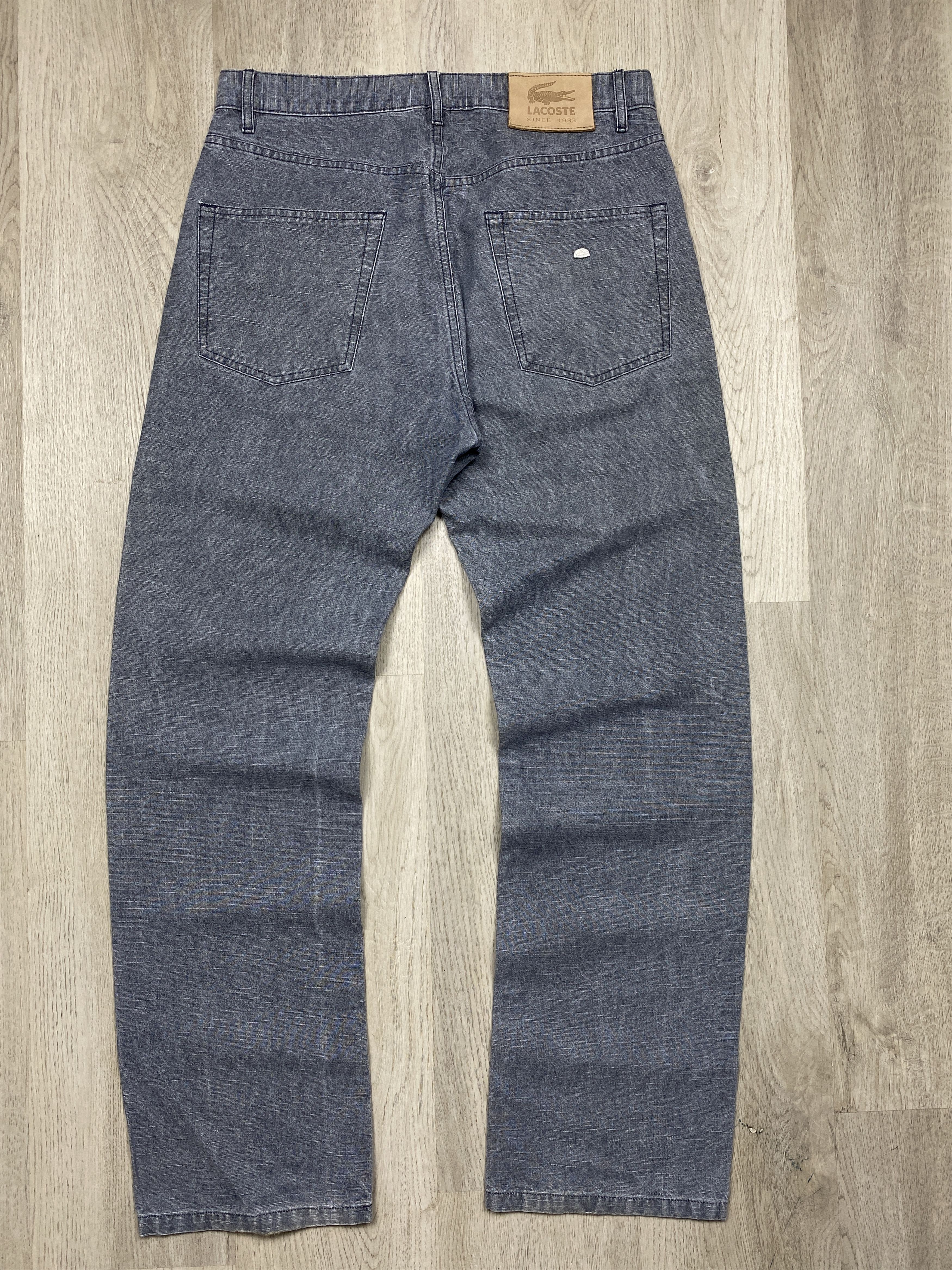 Lacoste Lacoste Vintage Mens Denim Pants Jeans Size US 30 / EU 46 - 6 Thumbnail