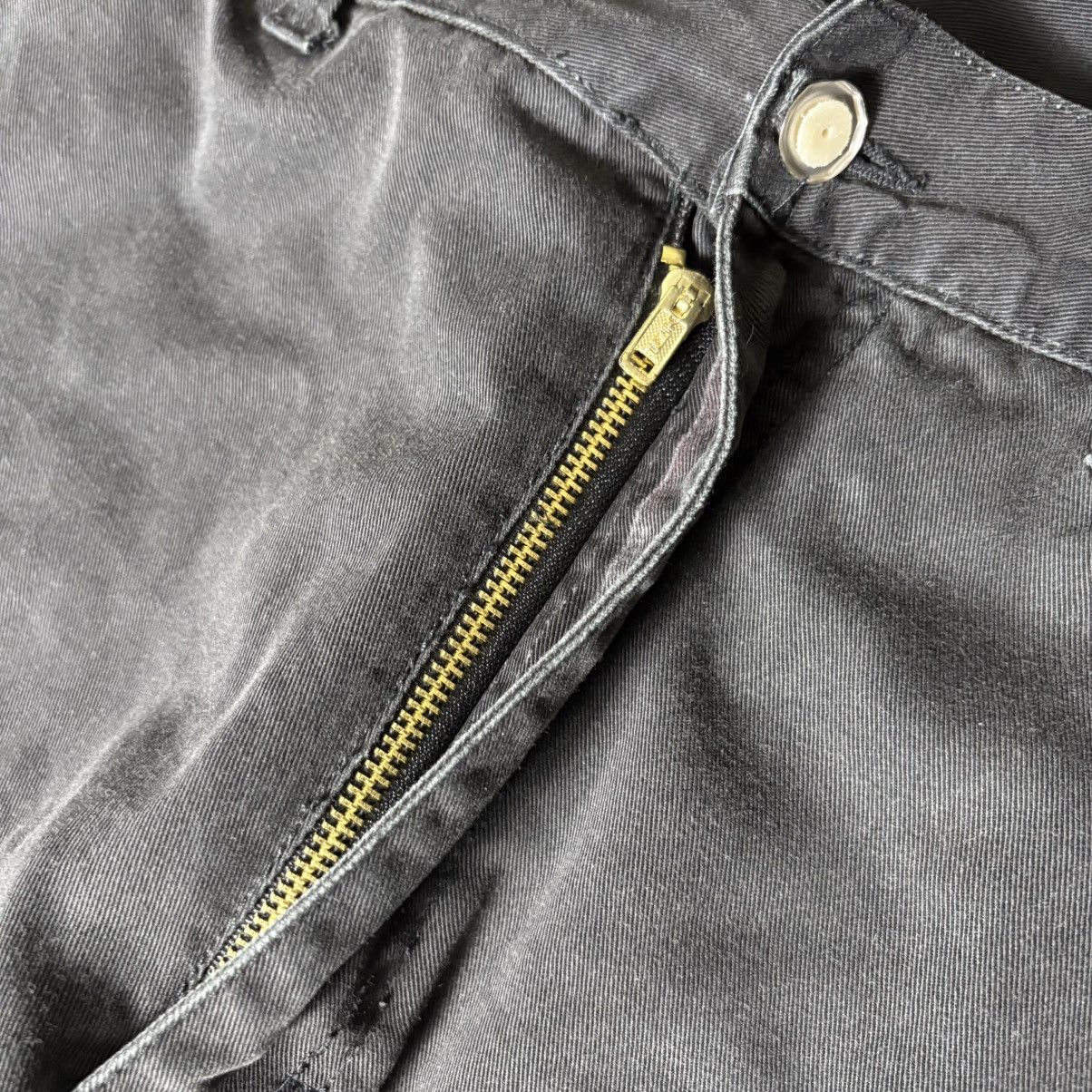 Stanley & Sons × Stanley Blacker × Vintage Vintage 90s Stanley Black Cargo Pants Size US 34 / EU 50 - 5 Thumbnail