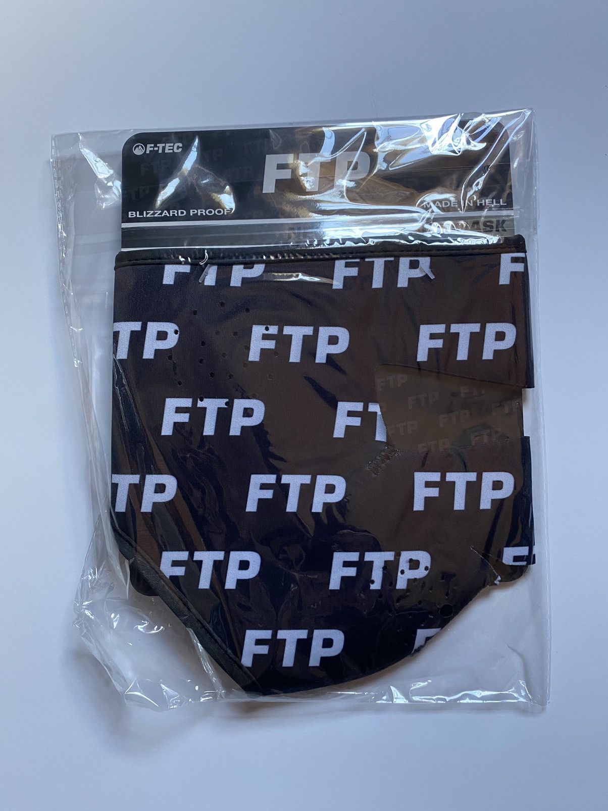 Fuck The Population FTP All Over Print Neoprene Mask Size ONE SIZE - 3 Thumbnail