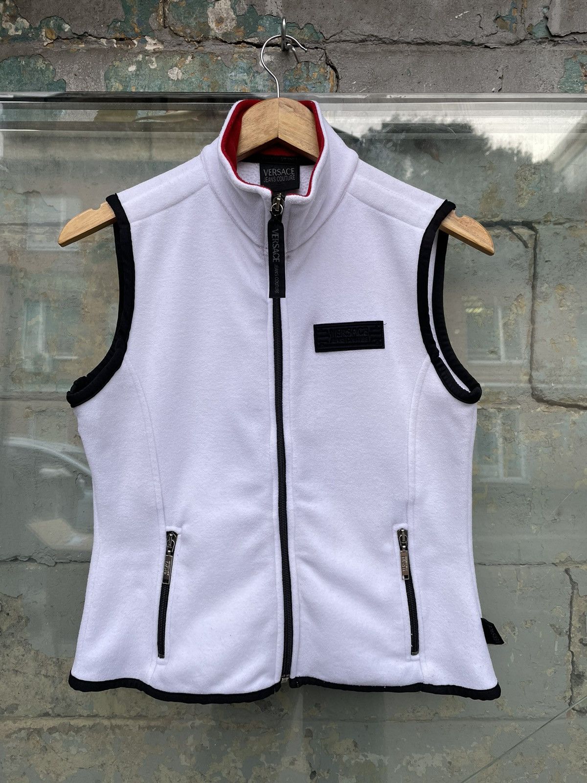 Versace × Versace Jeans Couture Versace Jeans Couture Vintage Fleece Vest Size US S / EU 44-46 / 1 - 2 Thumbnail