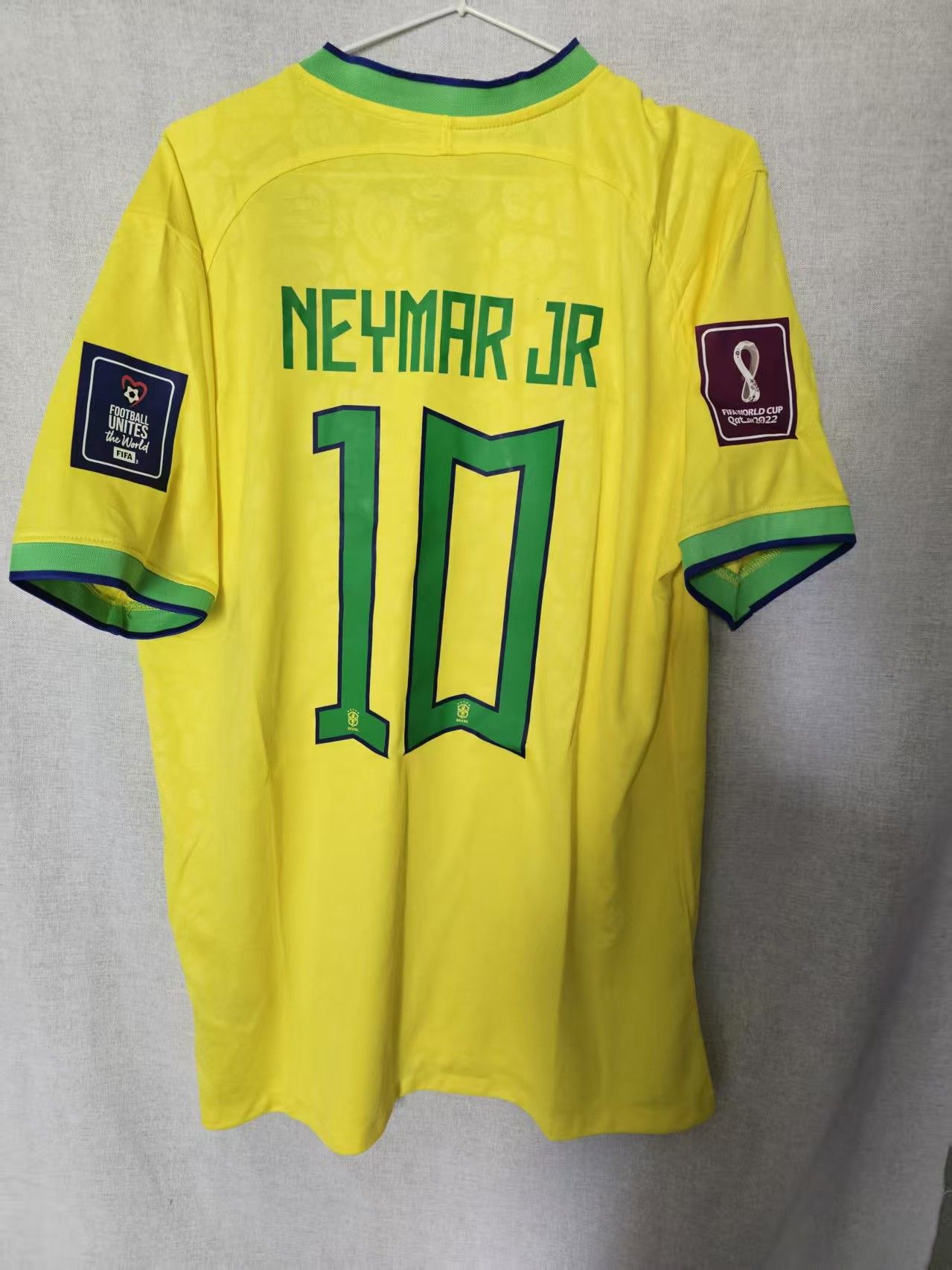 2022 Brazil 10 Neymar Jersey