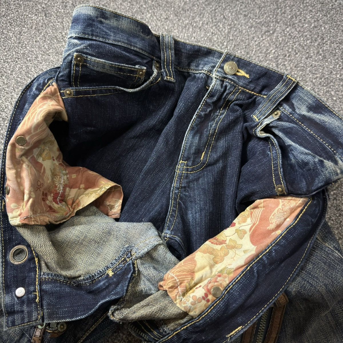 Le Grande Bleu (L.G.B.) Insane Japanese Crazy Double Waist PPFM Undercover Style y2k Size US 34 / EU 50 - 4 Thumbnail