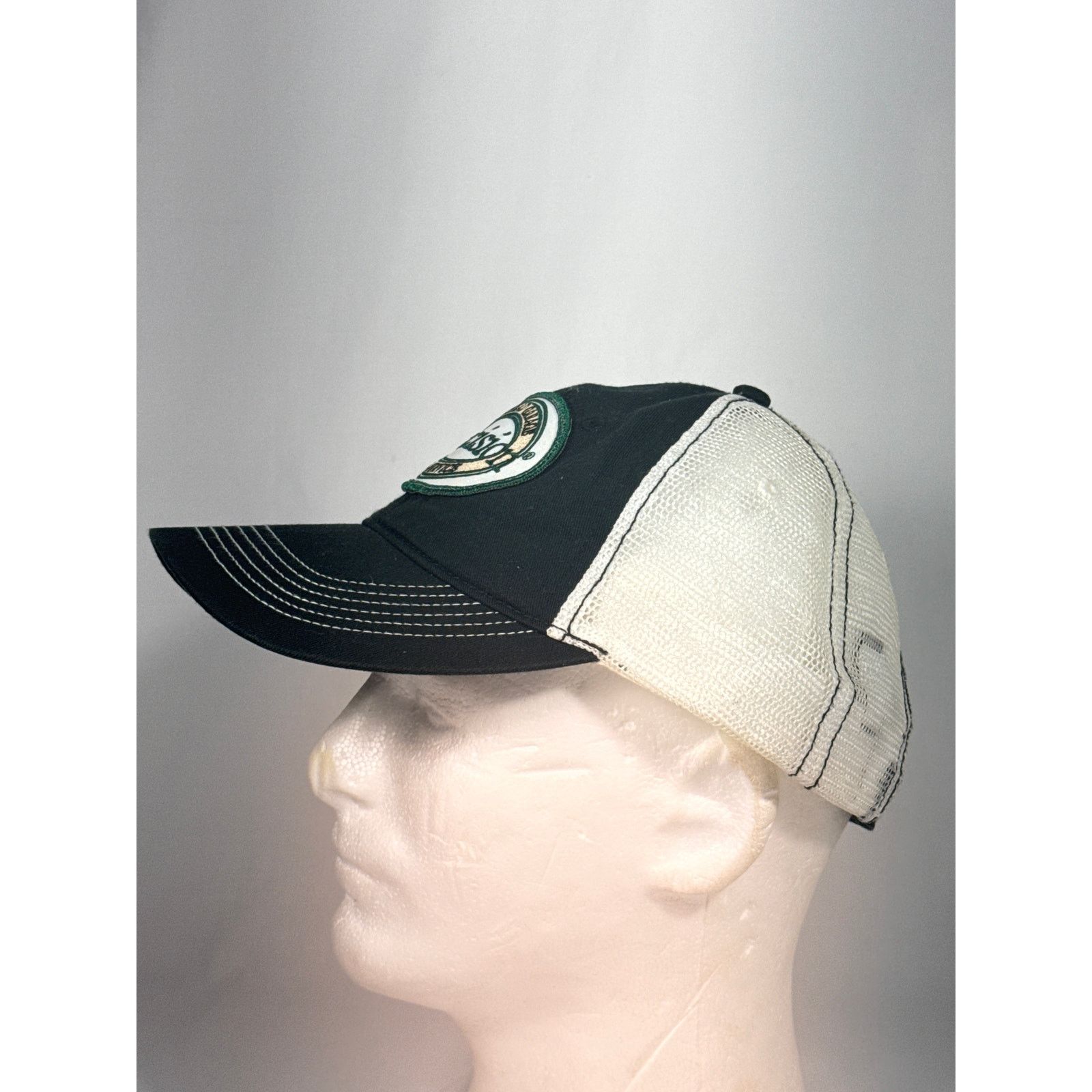 Otto Precision Door Service Snapback Hat Black Green Mesh Size ONE SIZE - 3 Thumbnail