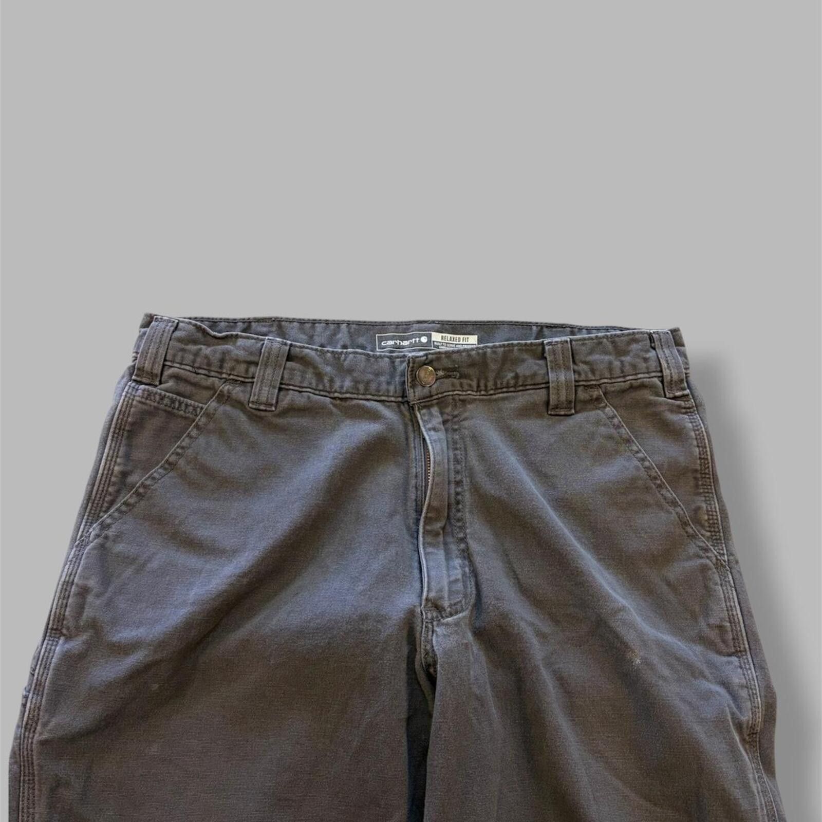Carhartt Grey Carhartt Carpenter Pants Size US 36 / EU 52 - 2 Thumbnail