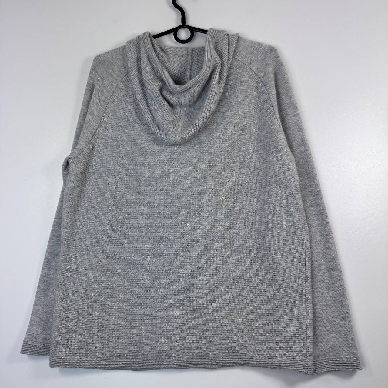 Other Marc Cain Womens Zip Hoodie Grey Wool Cashmere Blend Size L Size L / US 10 / IT 46 - 10 Thumbnail