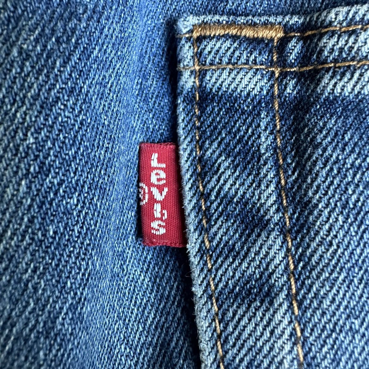 Levi's Y2k Levis 505 Blue Washed Vintage Denim 30x31 D576 Size US 30 / EU 46 - 7 Thumbnail