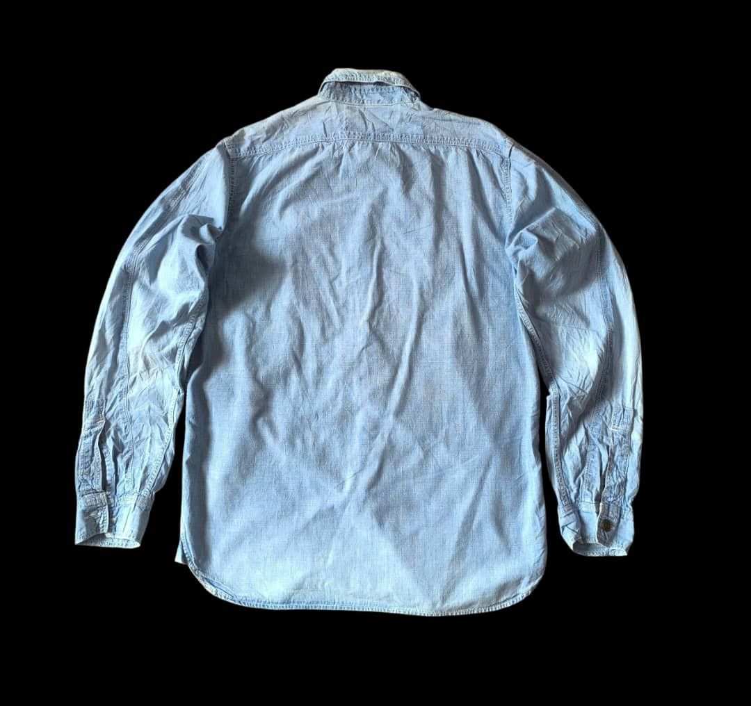 NEAL CASSADY FREEWHEELERS RAILROAD 30s STYLE chambray