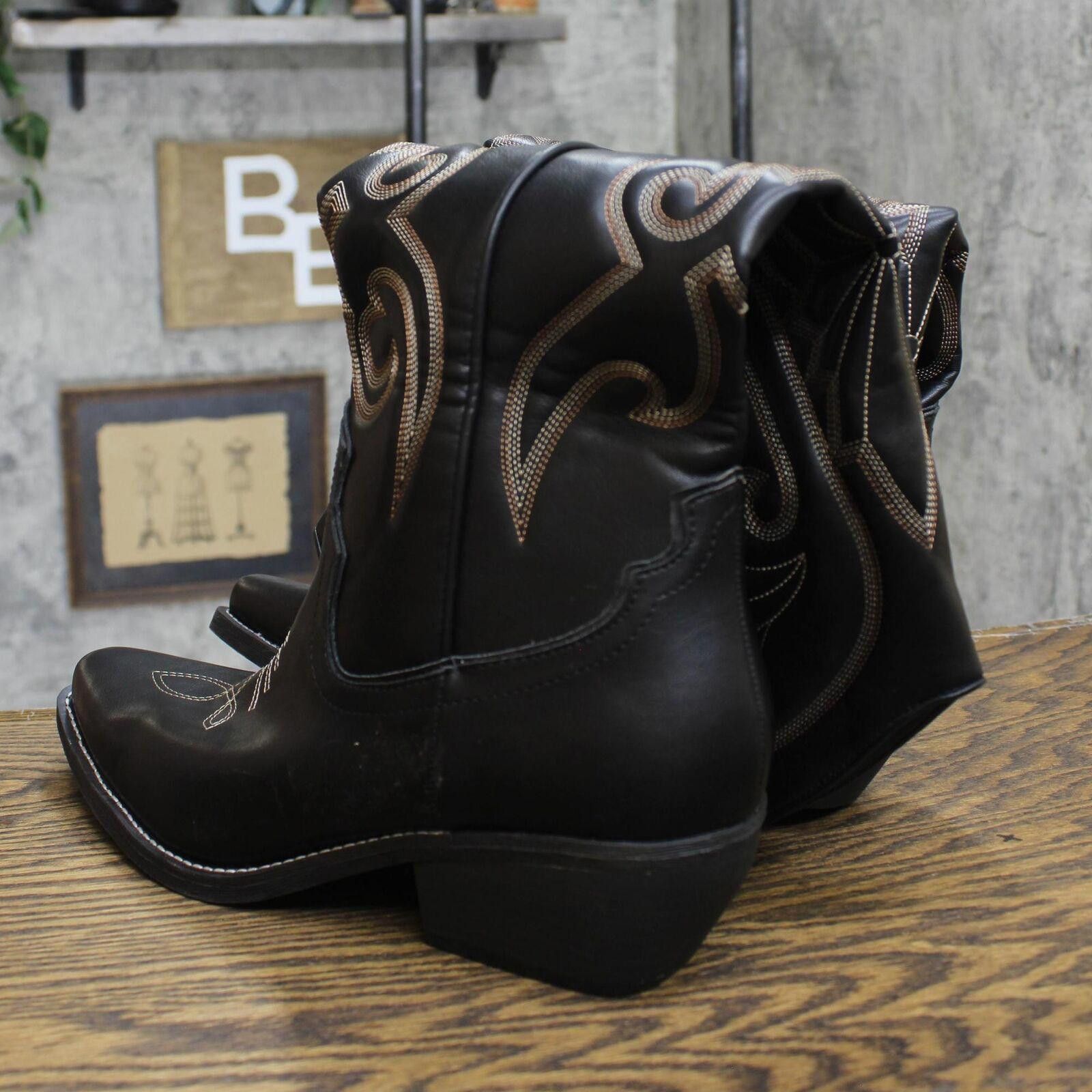 Designer Wild Fable Dress Boots with Memory Foam Insole Black 12 Size US 12 / IT 42 - 3 Thumbnail