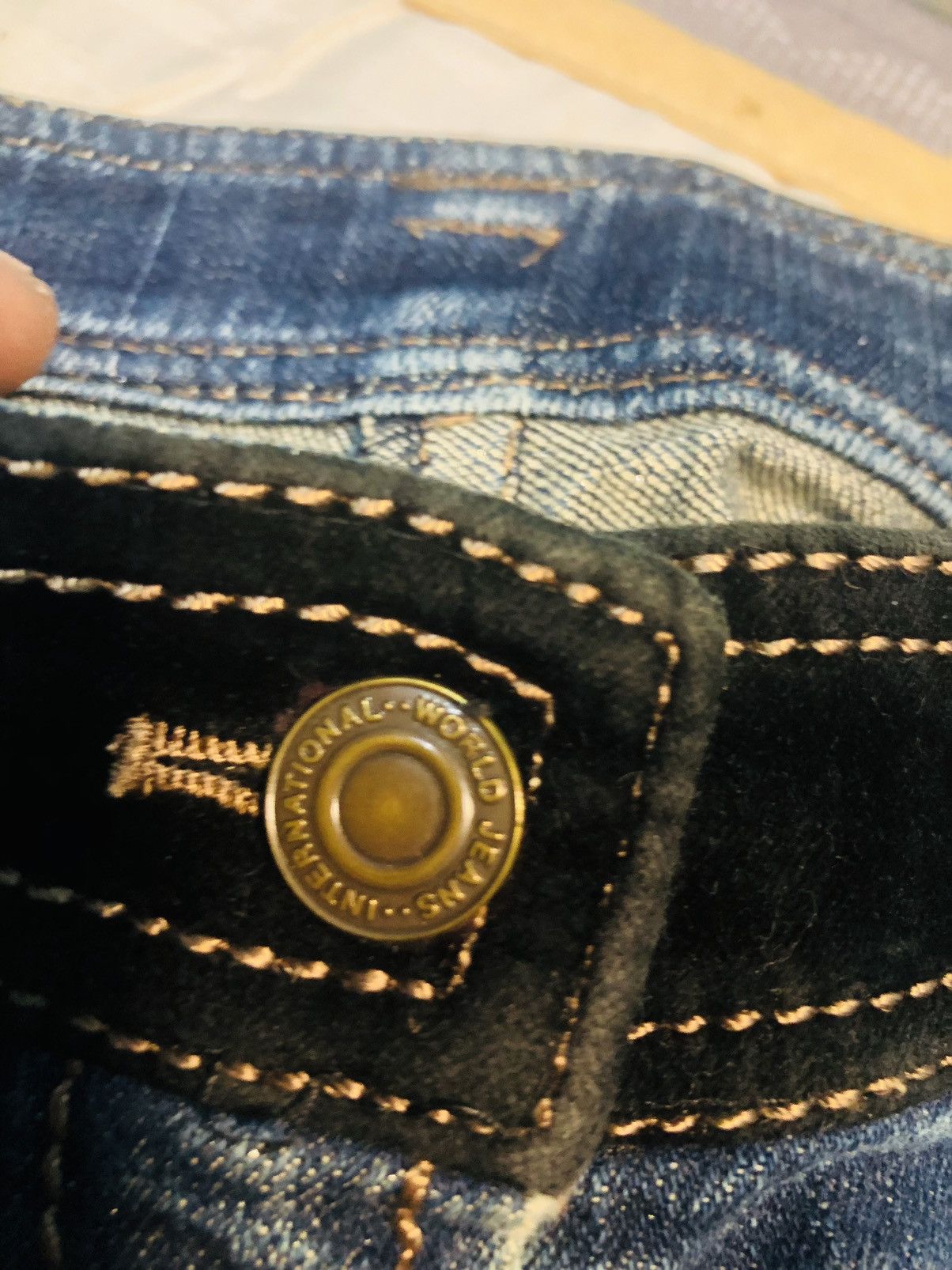 Japanese Brand International World Jeans (10) Size 32" / US 10 / IT 46 - 8 Thumbnail