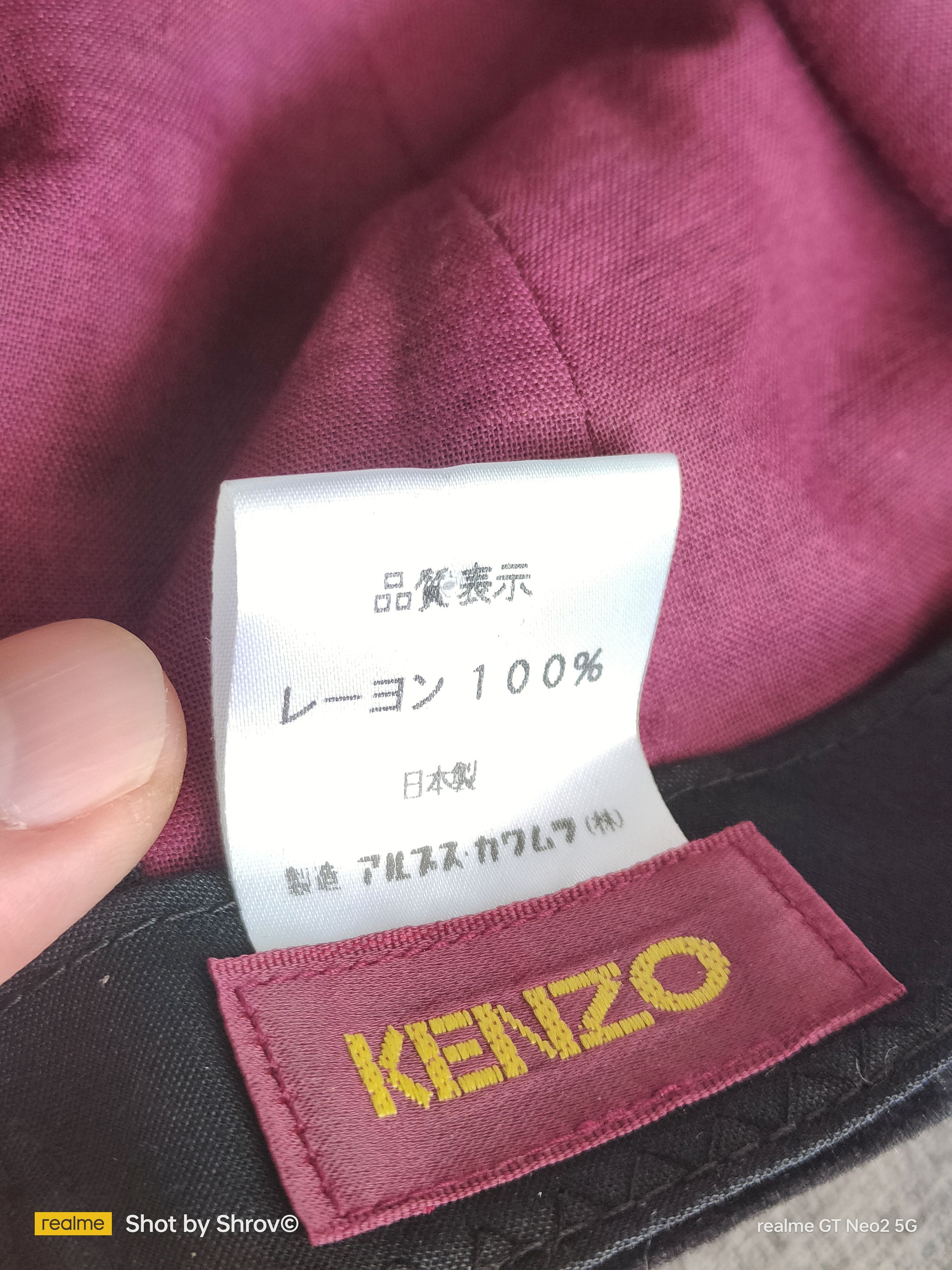 Designer × Kenzo KENZO X HATS X DESIGNER VELVET RAYON DARK BLACK Size ONE SIZE - 5 Thumbnail