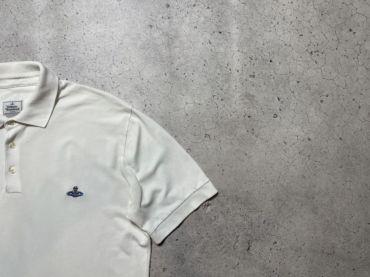 Vivienne Westwood Vintage Vivienne Westwood Luxury Polo T-Shirt White Y2K Size US XL / EU 56 / 4 - 3 Thumbnail