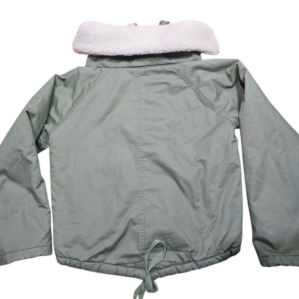 Other UNIF Mia Green Crop Sherpa Parker Jacket Small Size S / US 4 / IT 40 - 8 Thumbnail
