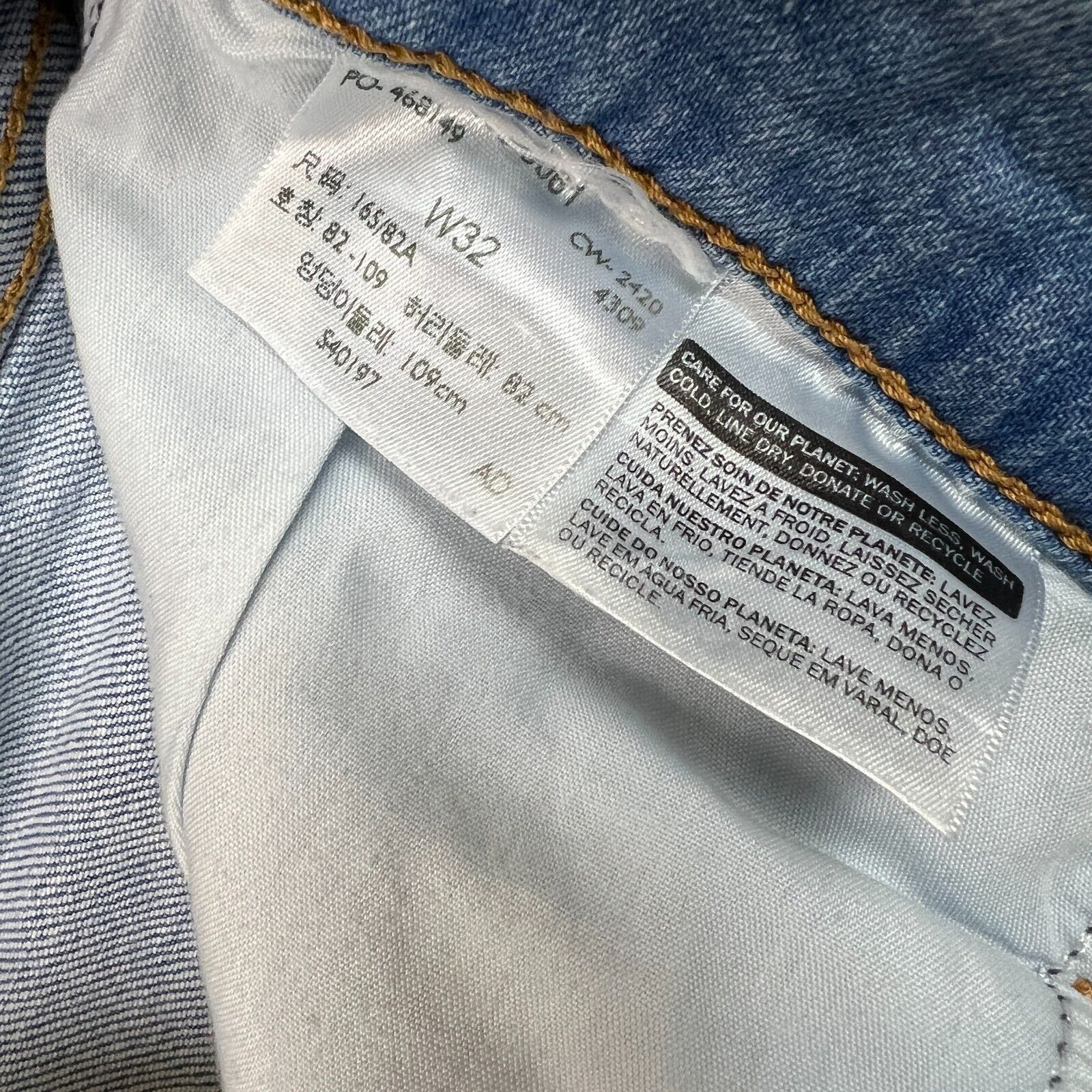 Levi's × Vintage Levi's Wedgie Skinny Jeans 32x26 Thrashed High Rise Denim Size 32" / US 10 / IT 46 - 12 Thumbnail