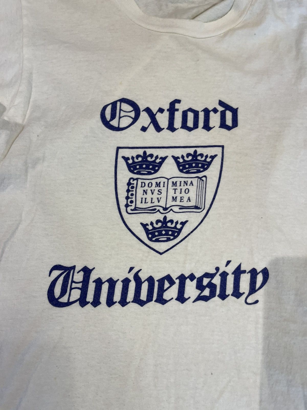 Vintage Vintage Oxford University Single Stitch Tee Size US M / EU 48-50 / 2 - 4 Thumbnail