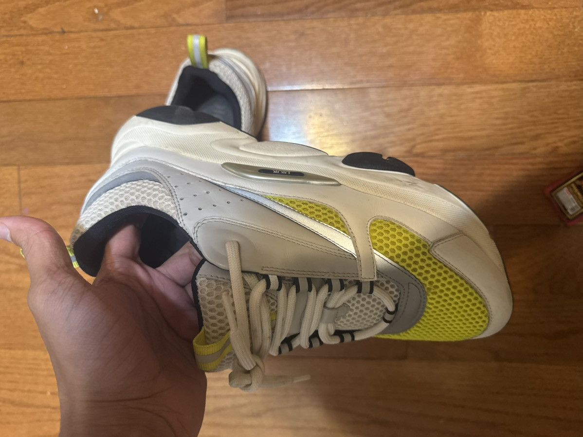 Dior Dior B22 white and yellow Size US 11 / EU 44 - 4 Thumbnail