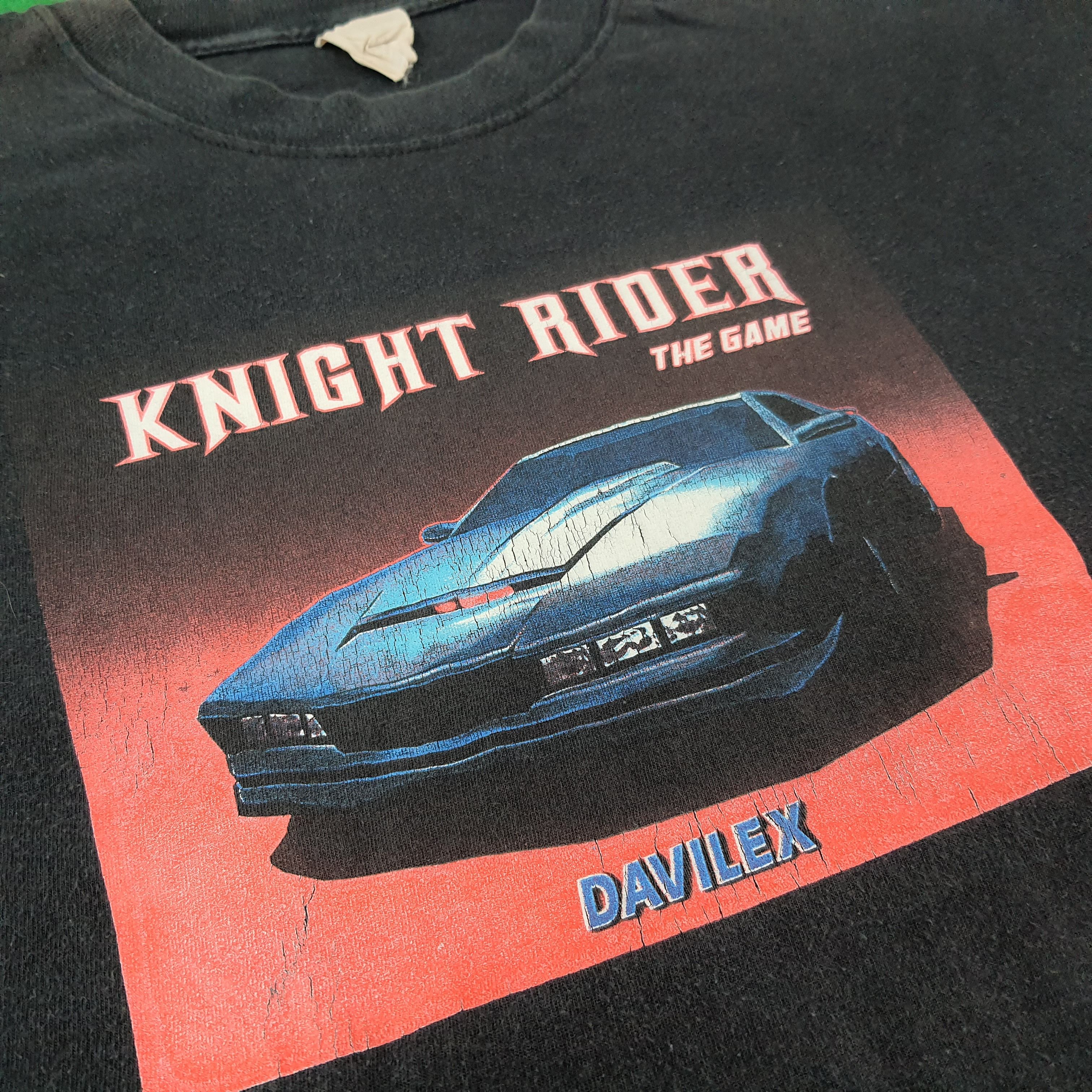 Vintage Vintage Knight Rider The Game Davilex Racing Tshirt C223N13 Size US XL / EU 56 / 4 - 2 Thumbnail