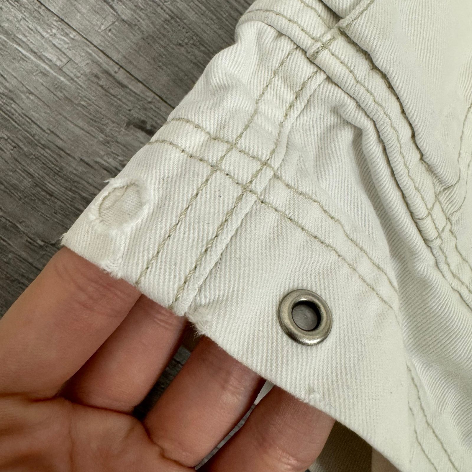UNIONBAY Union Bay Men’s Cargo Shorts Cream Size US 32 / EU 48 - 6 Thumbnail