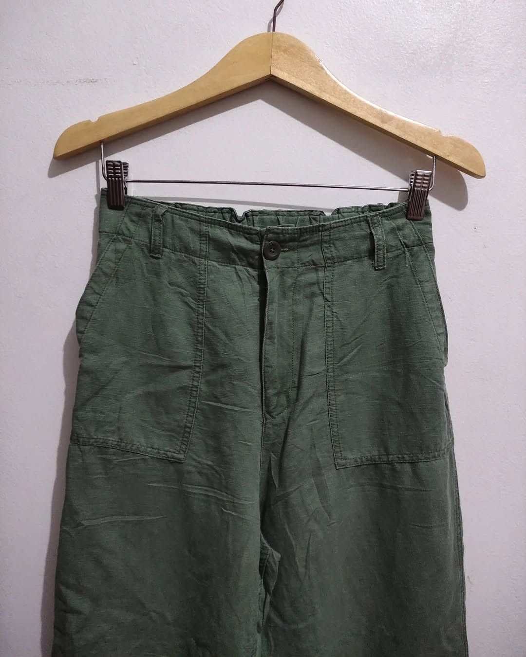 Global Work × Japanese Brand Global Work Fatigue Pants Green Army Size US 30 / EU 46 - 11 Thumbnail