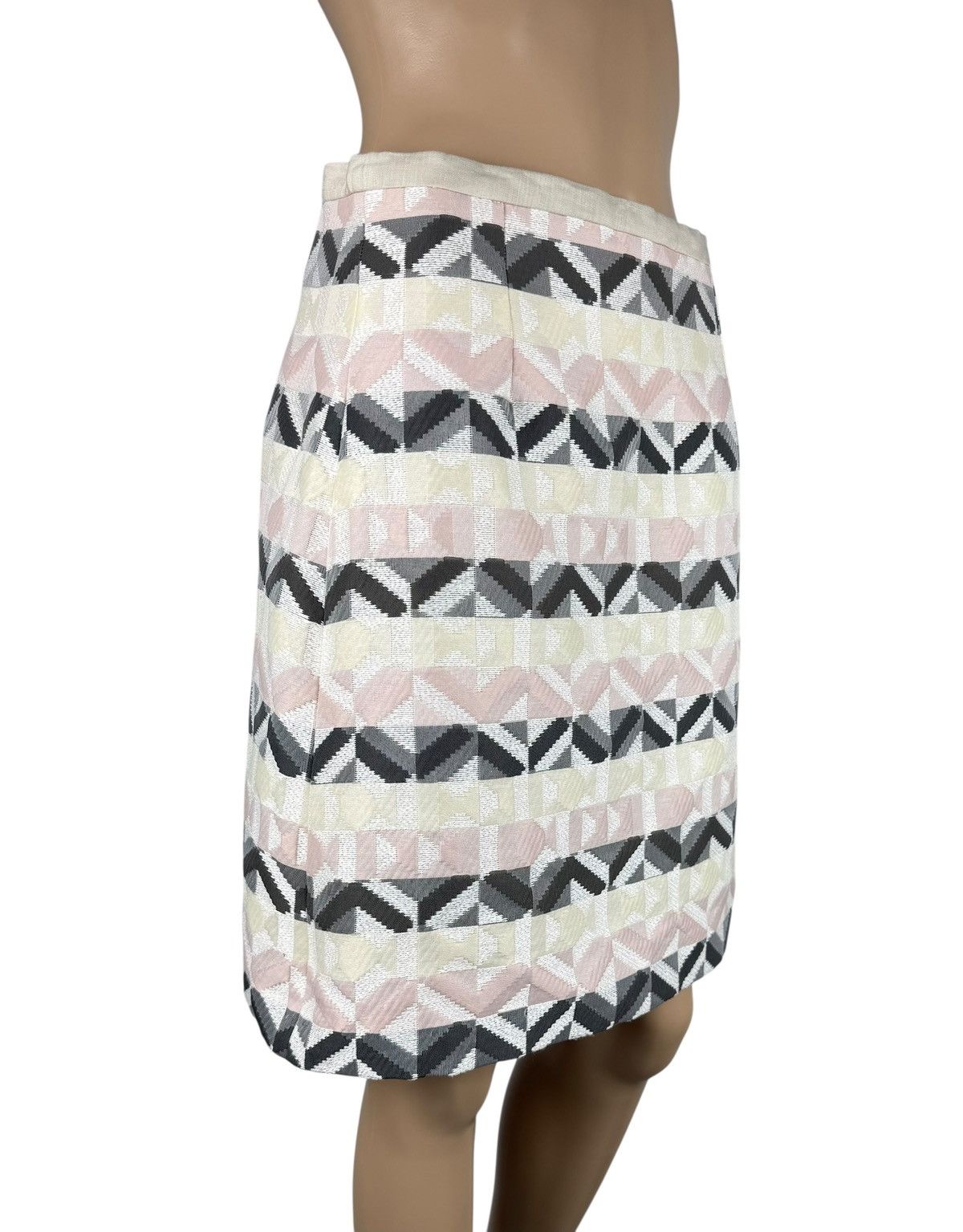 Weekend Max Mara Weekend Max Mara Midi Skirt Cotton-Linen size US6 IT40 Size 28" / US 6 / IT 42 - 3 Thumbnail