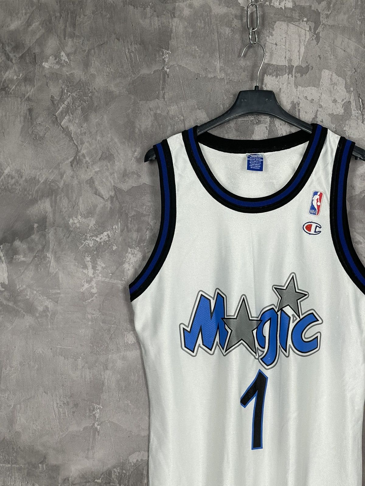 Champion × NBA Orlando Magic NBA BASKETBALL CHAMPION JERSEY #1 A. HARDAWAY Size US M / EU 48-50 / 2 - 3 Thumbnail