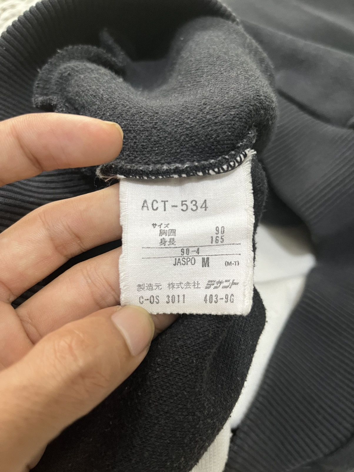 Descente Adidas Jaspo Discente Trefoil Big Logo Spellout Size US M / EU 48-50 / 2 - 6 Thumbnail