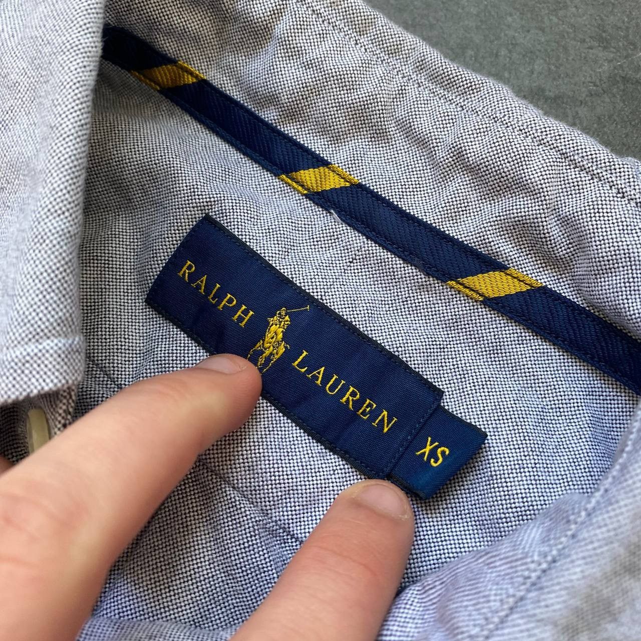 Polo Ralph Lauren × Streetwear × Vintage Vintage polo Ralph Lauren blue shirt button ups Size US XS / EU 42 / 0 - 4 Thumbnail
